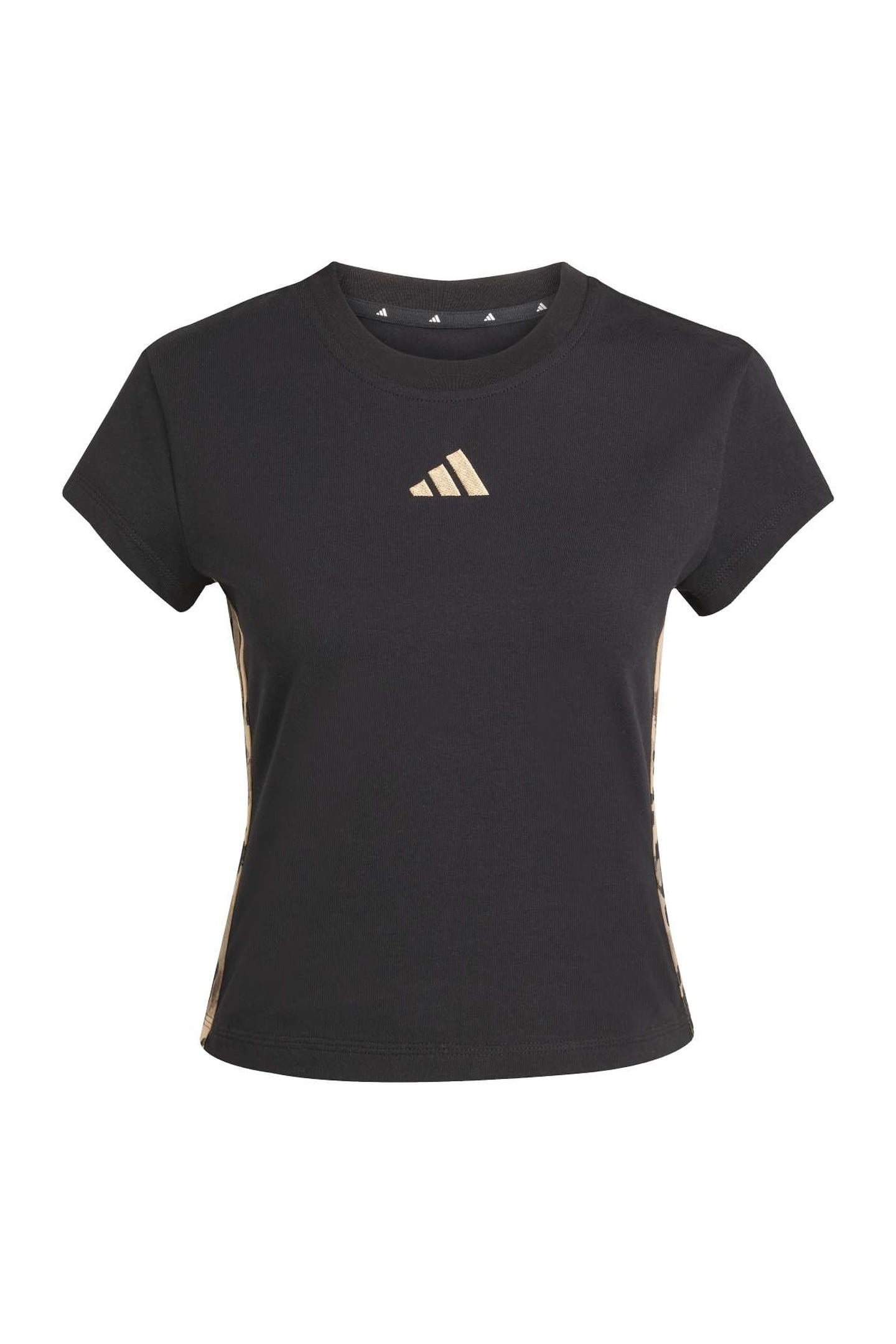 SPORTSWEAR ANIMAL PRINT 3-STRIPES TEE BLACK 5