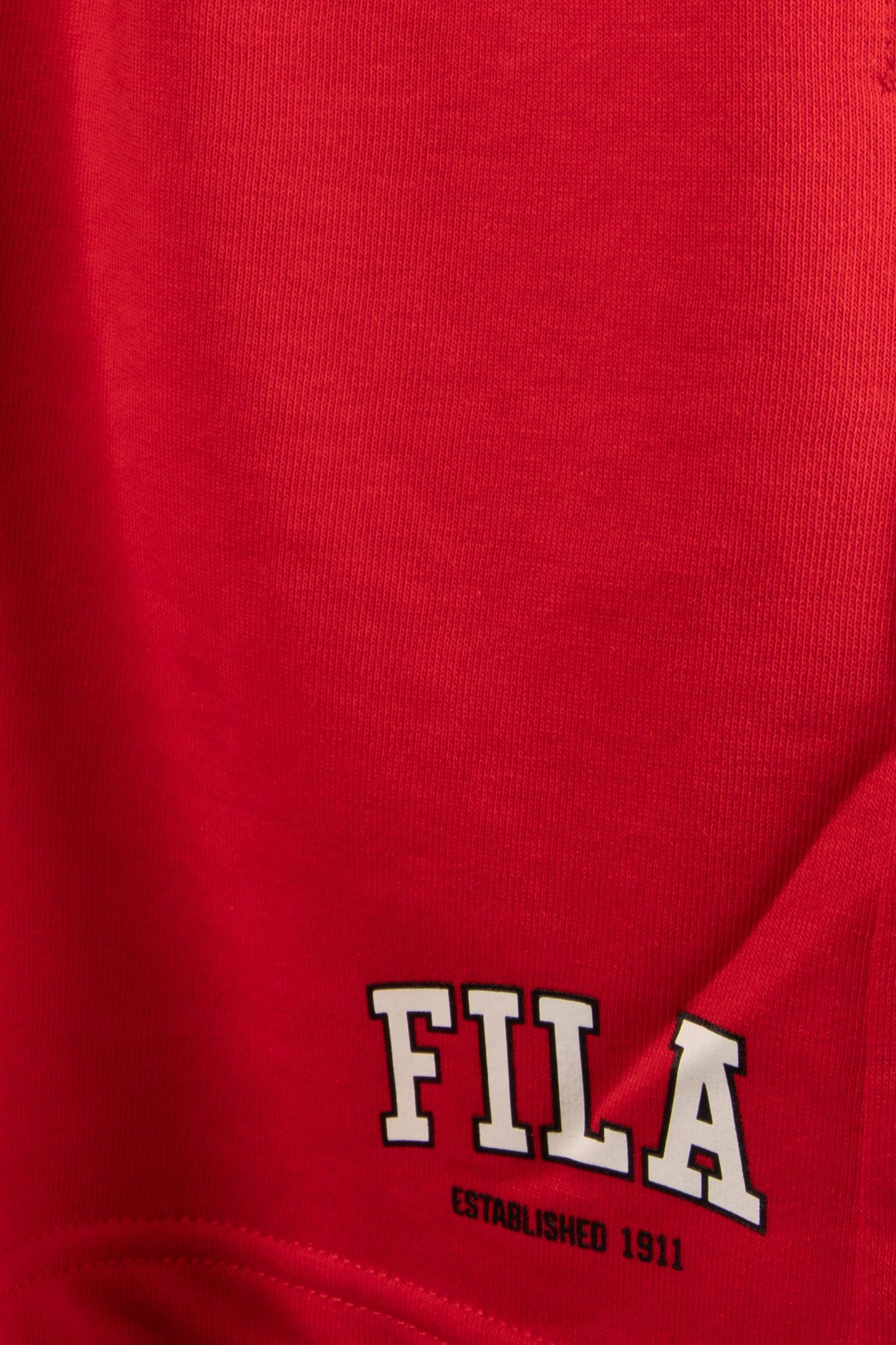 RIFREDI REGULAR GRAPHIC SWEAT SHORTS TRUE RED 4