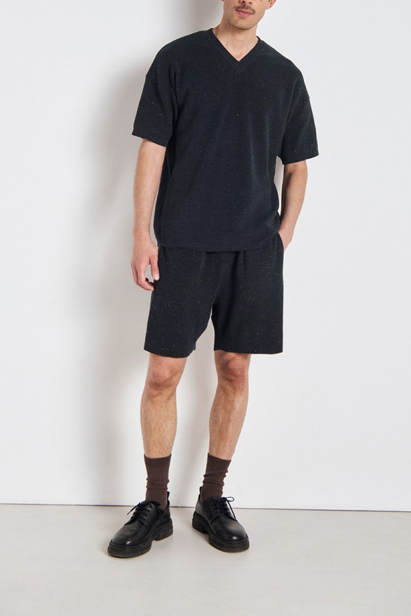 DOZBOROW SHORTS CENDRE CHINE 1