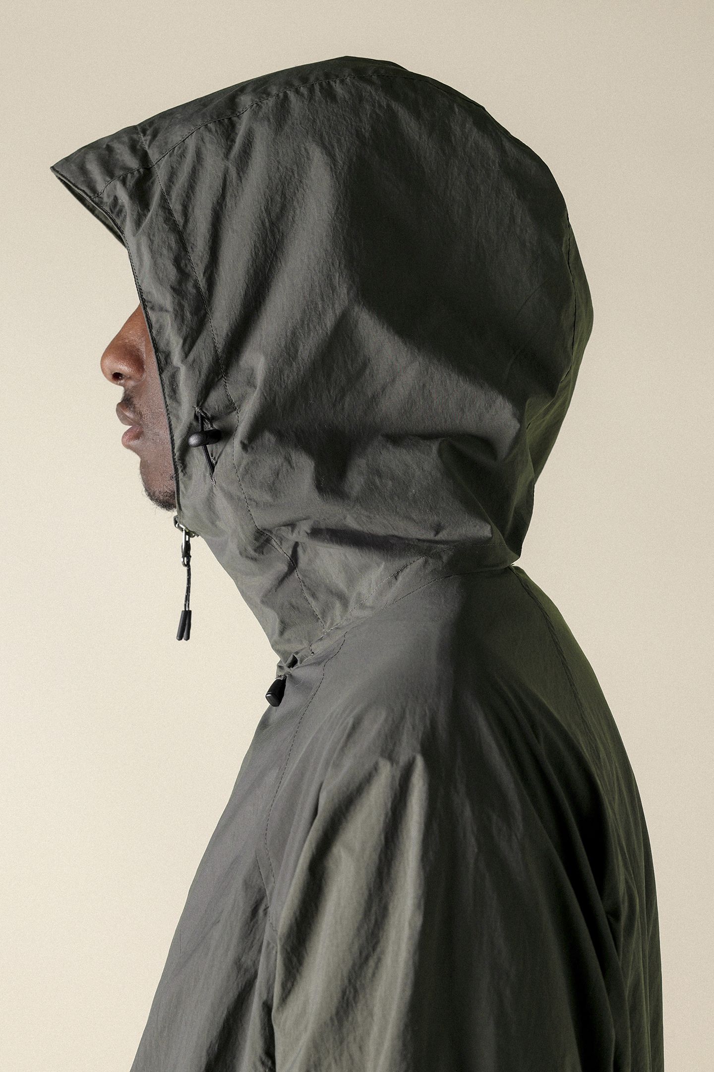 UNISEX SL BT THERM MESH HOODY JACKET ASH BLACK 2