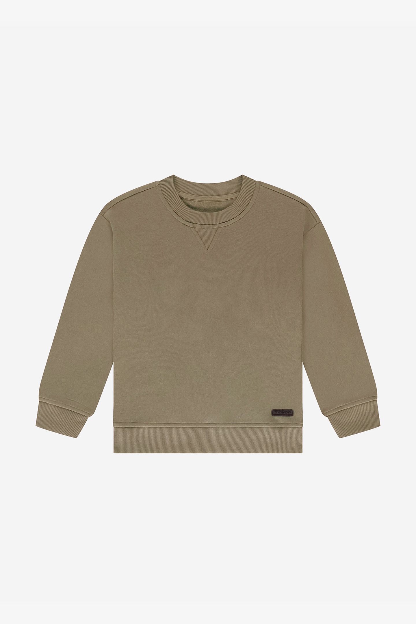 CRACKED SWEATSHIRT DARK HUMMUS 1