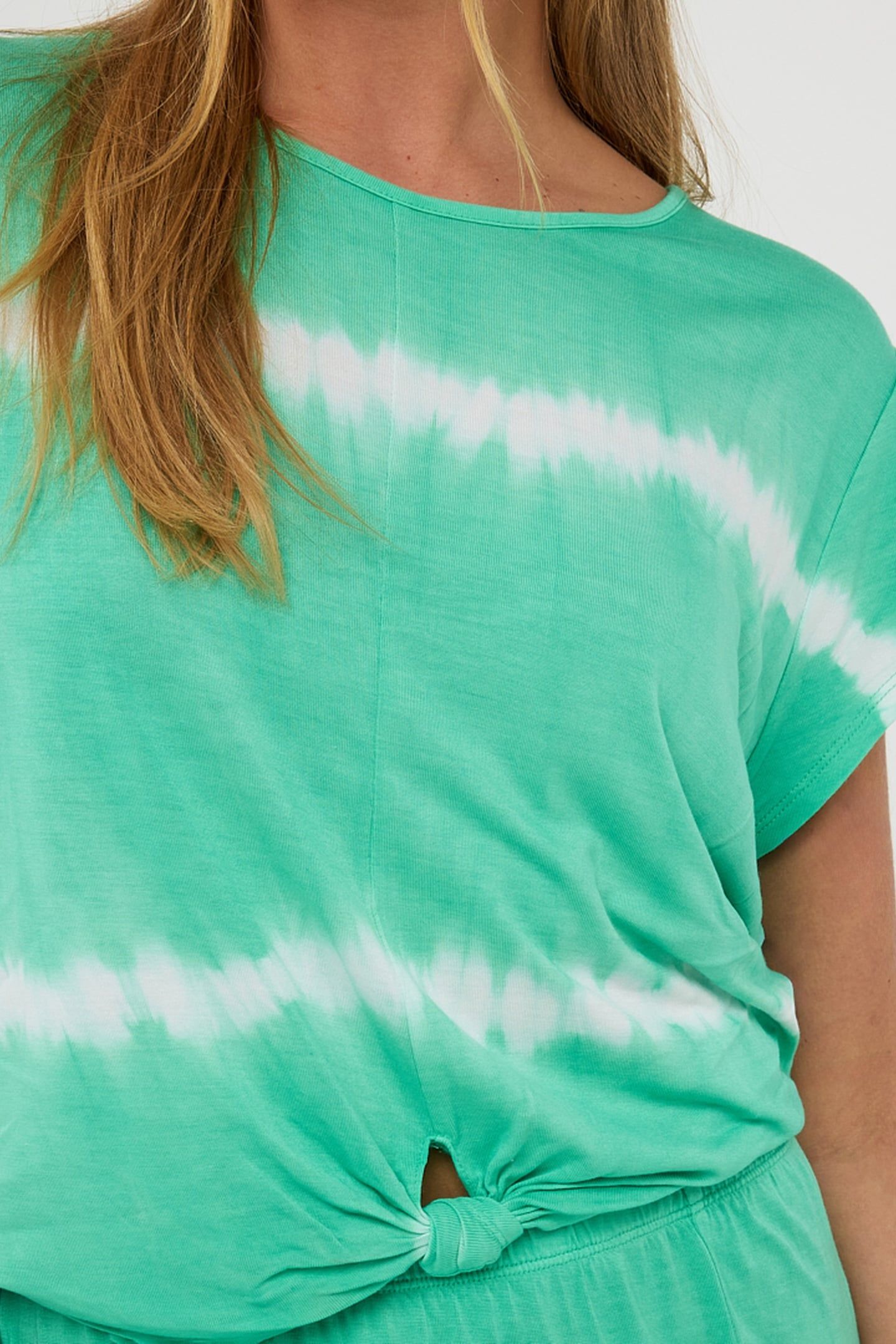 TOP CROPPED TIE DYE GREEN 7