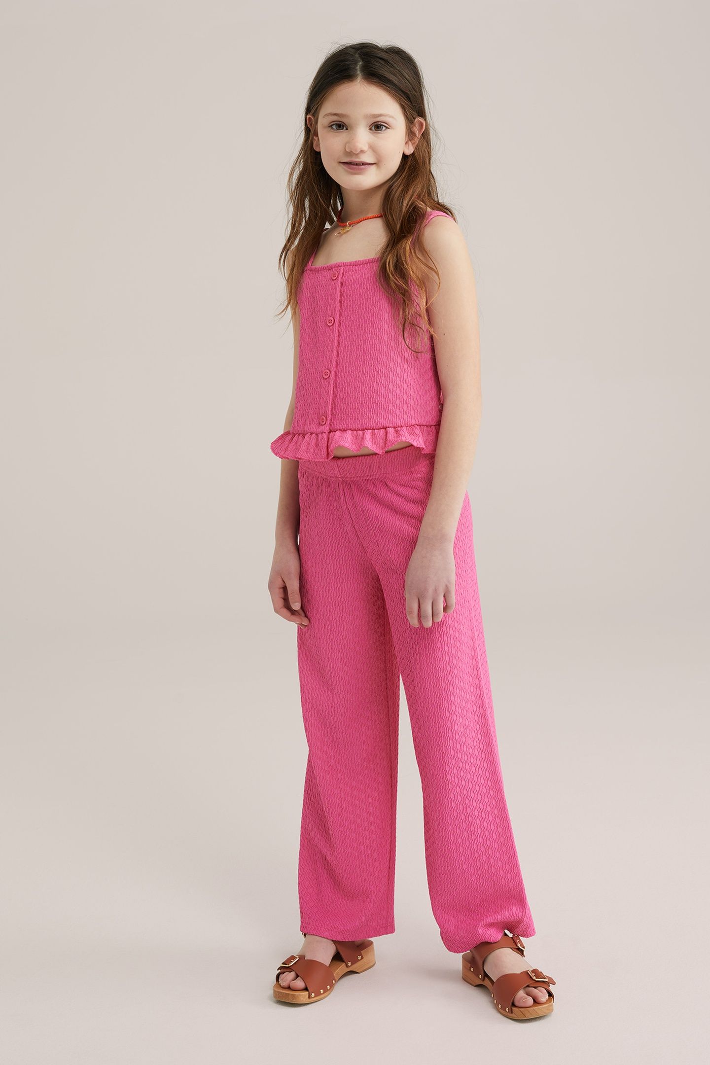 TROUSER BRIGHT PINK 2