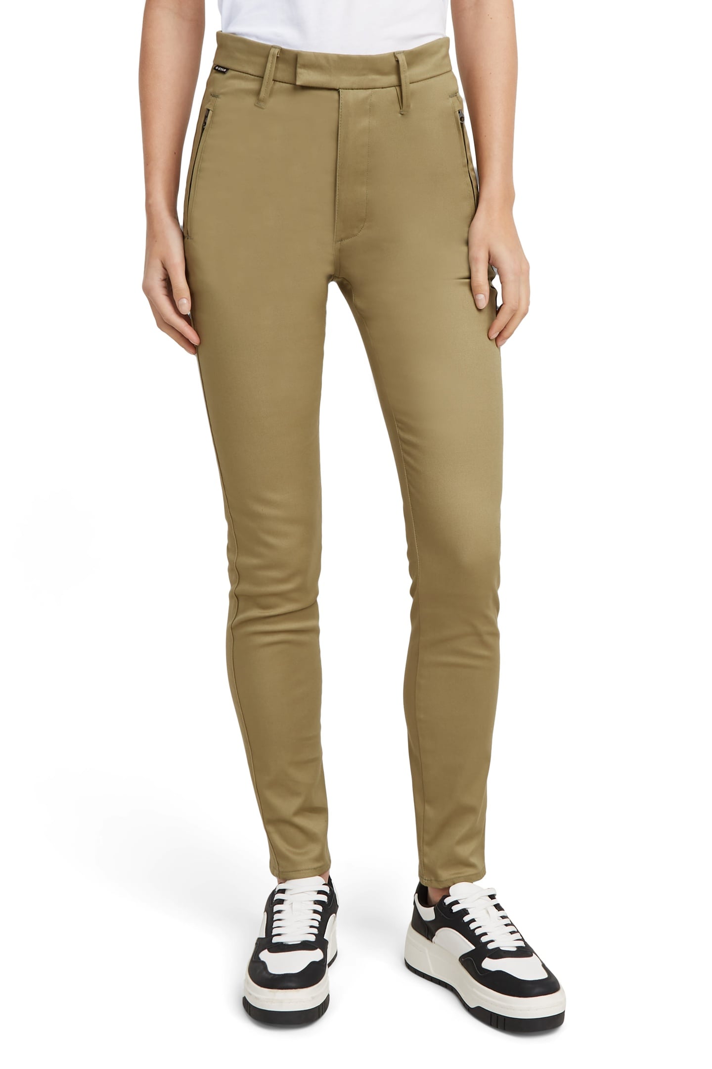 WELD HIGH SKINNY CHINO FRESH ARMY GREEN 2