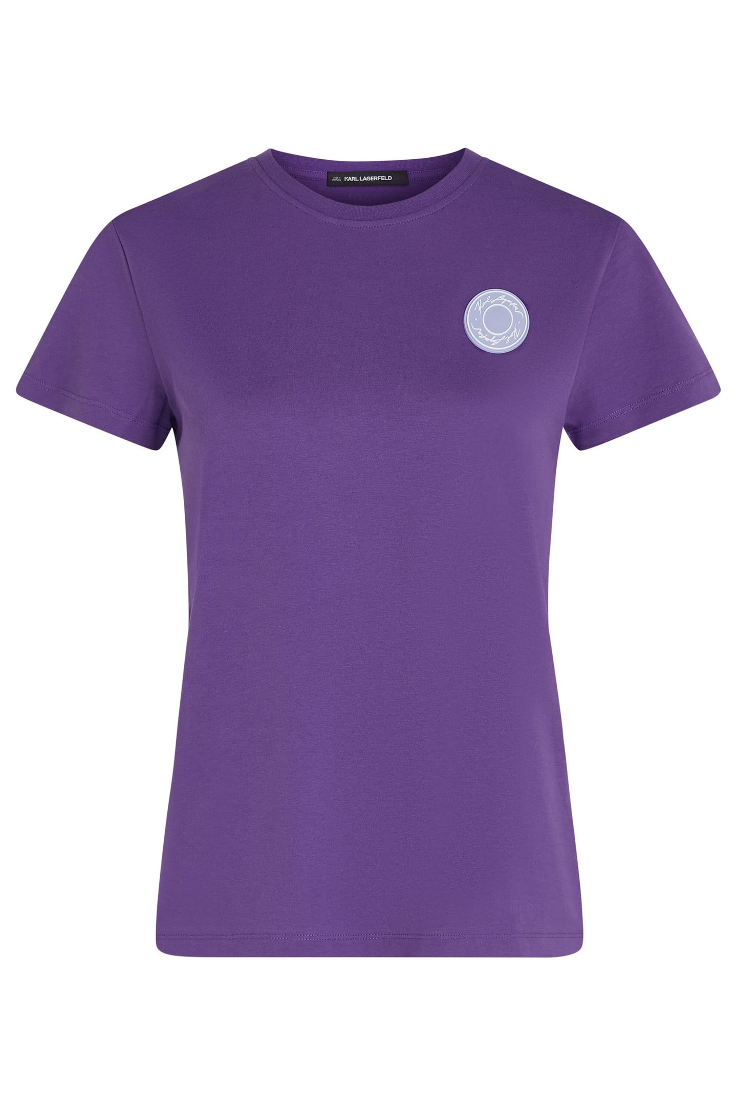 LUNA RUBBER PATCH T-SHIRT HELIOTROPE 1