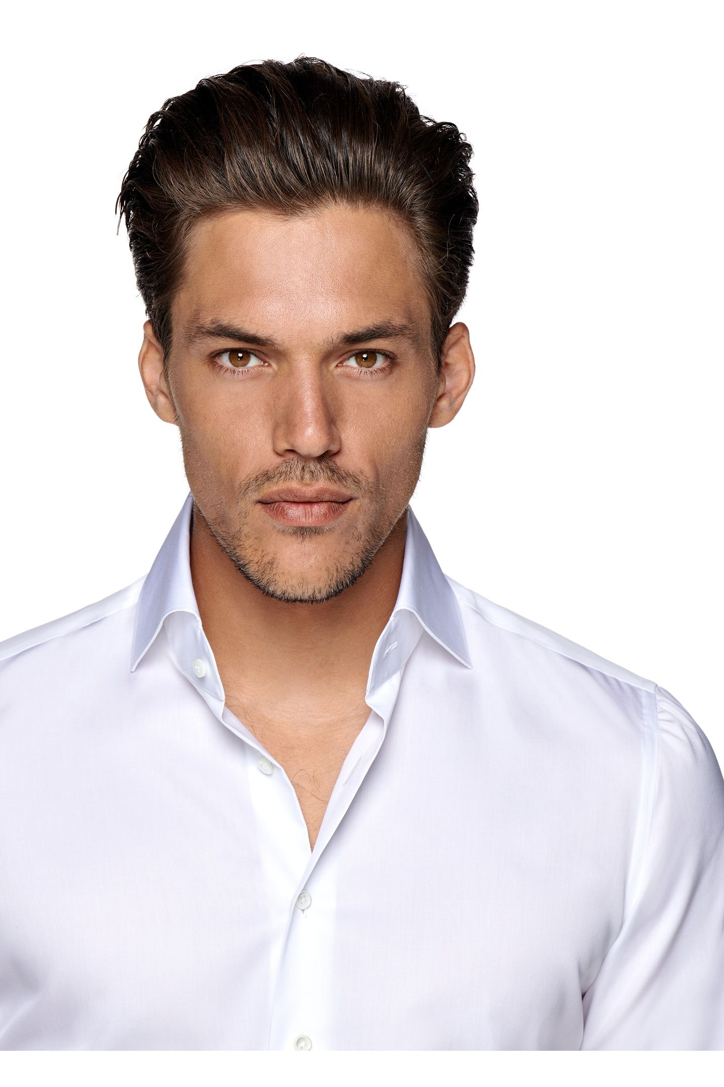 LUXURY WIDESPREAD FORMAL SHIRTS WHITE 3