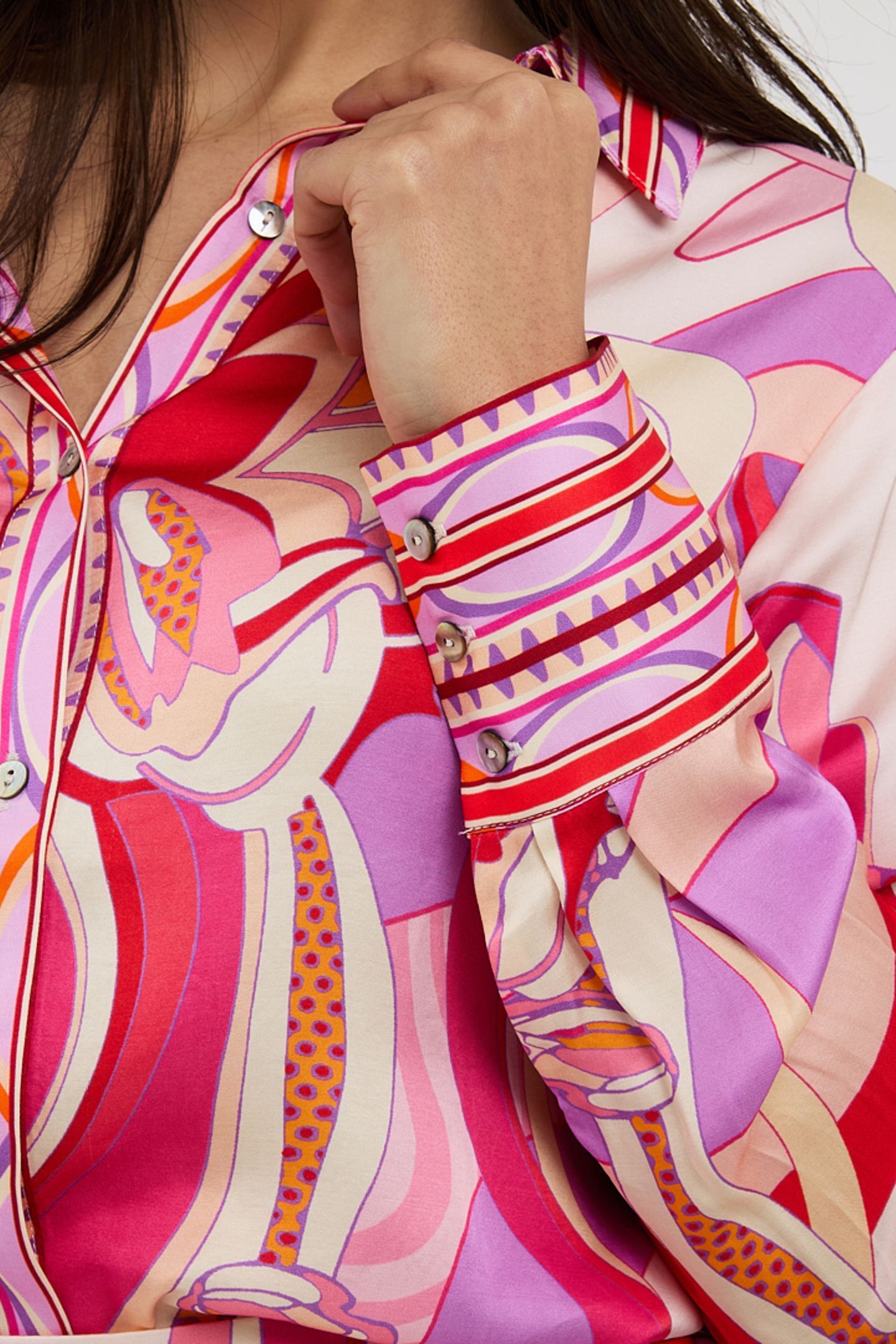 BLOUSE WIDE DISCO HIT PRINT 6