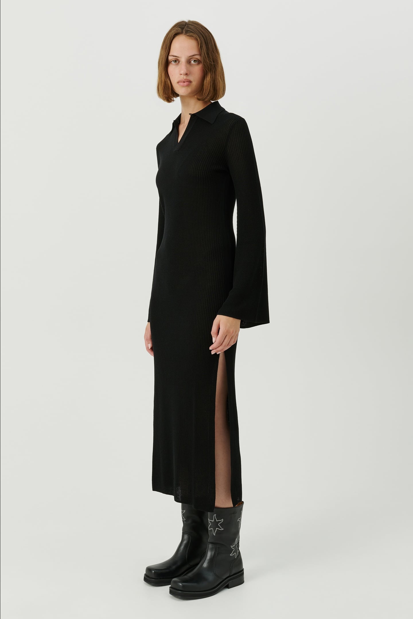 NORA DRESS BLACK 1