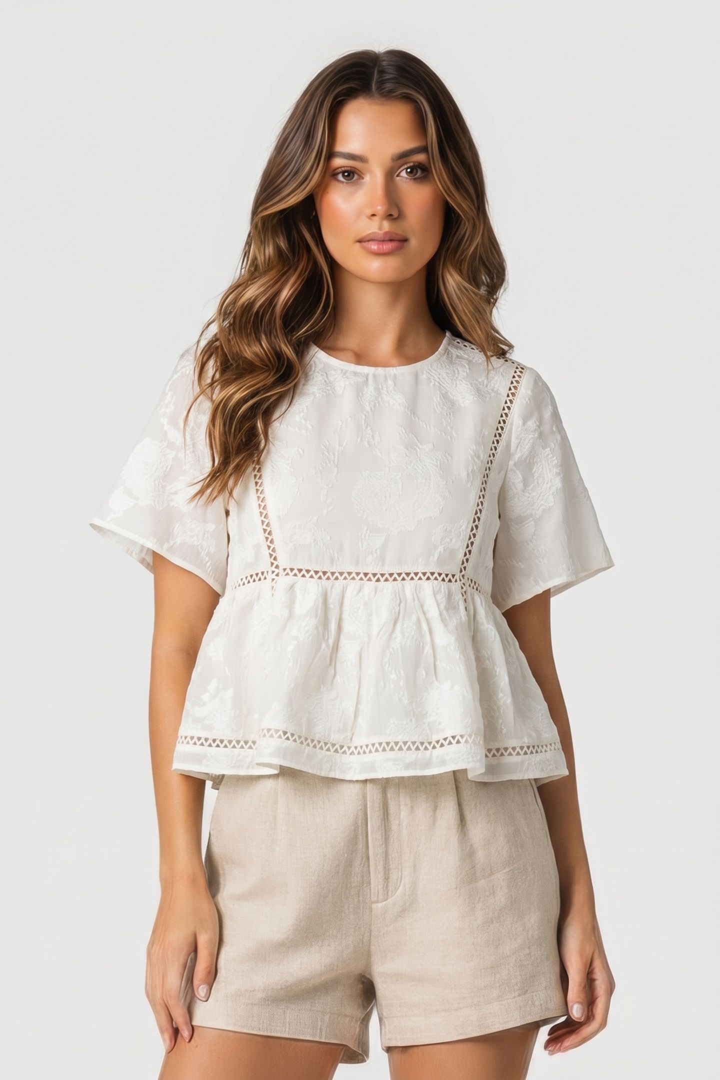 PA MARLENE BLOUSE WHITE 1