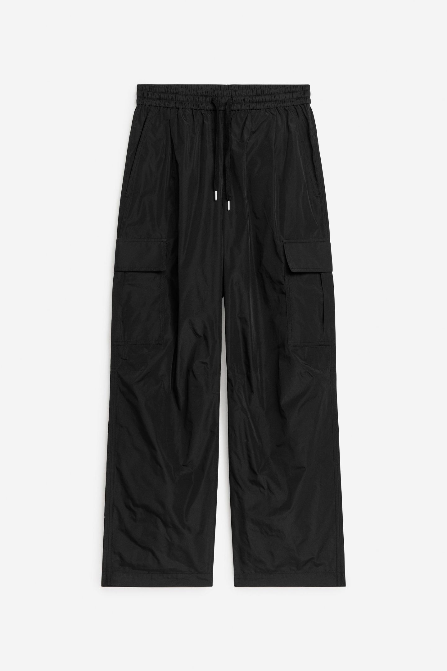 CARRIE TECH TAFFETA TROUSERS BLACK 3