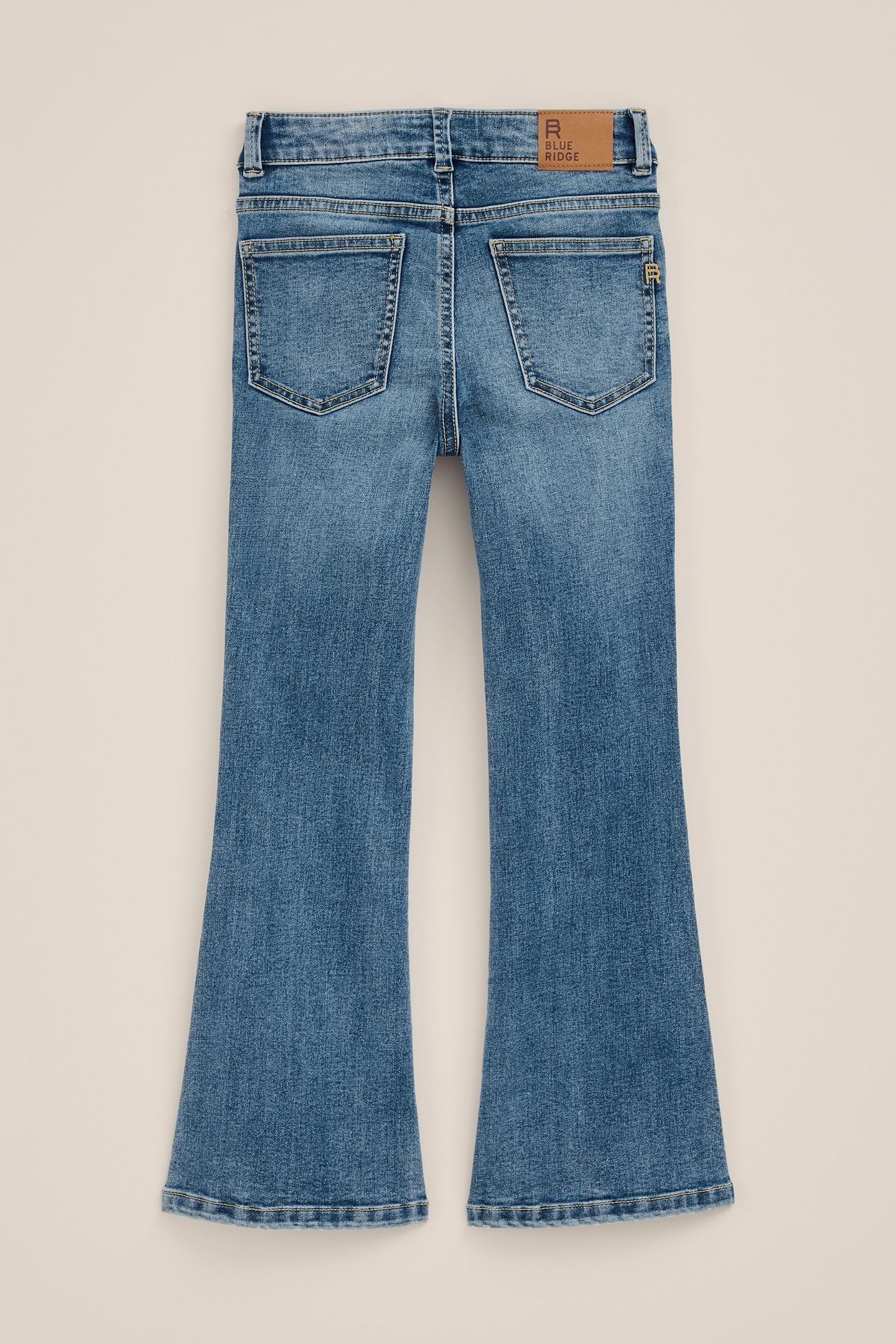 5-POCKET MID WAIST BLUE 4