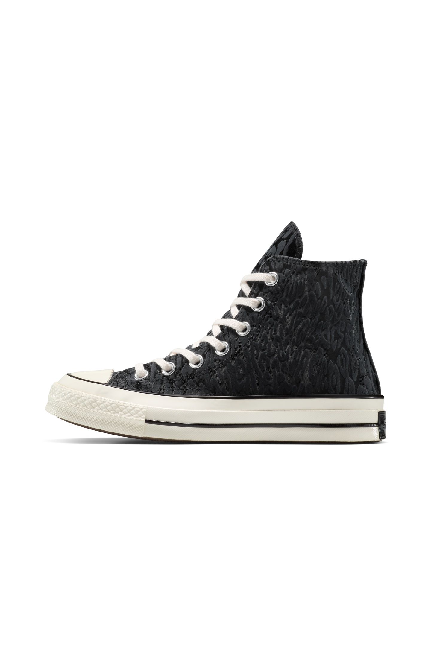 UNISEX CHUCK 70 HI BLACK/EGRET/TOTAL ECLIPSE 8
