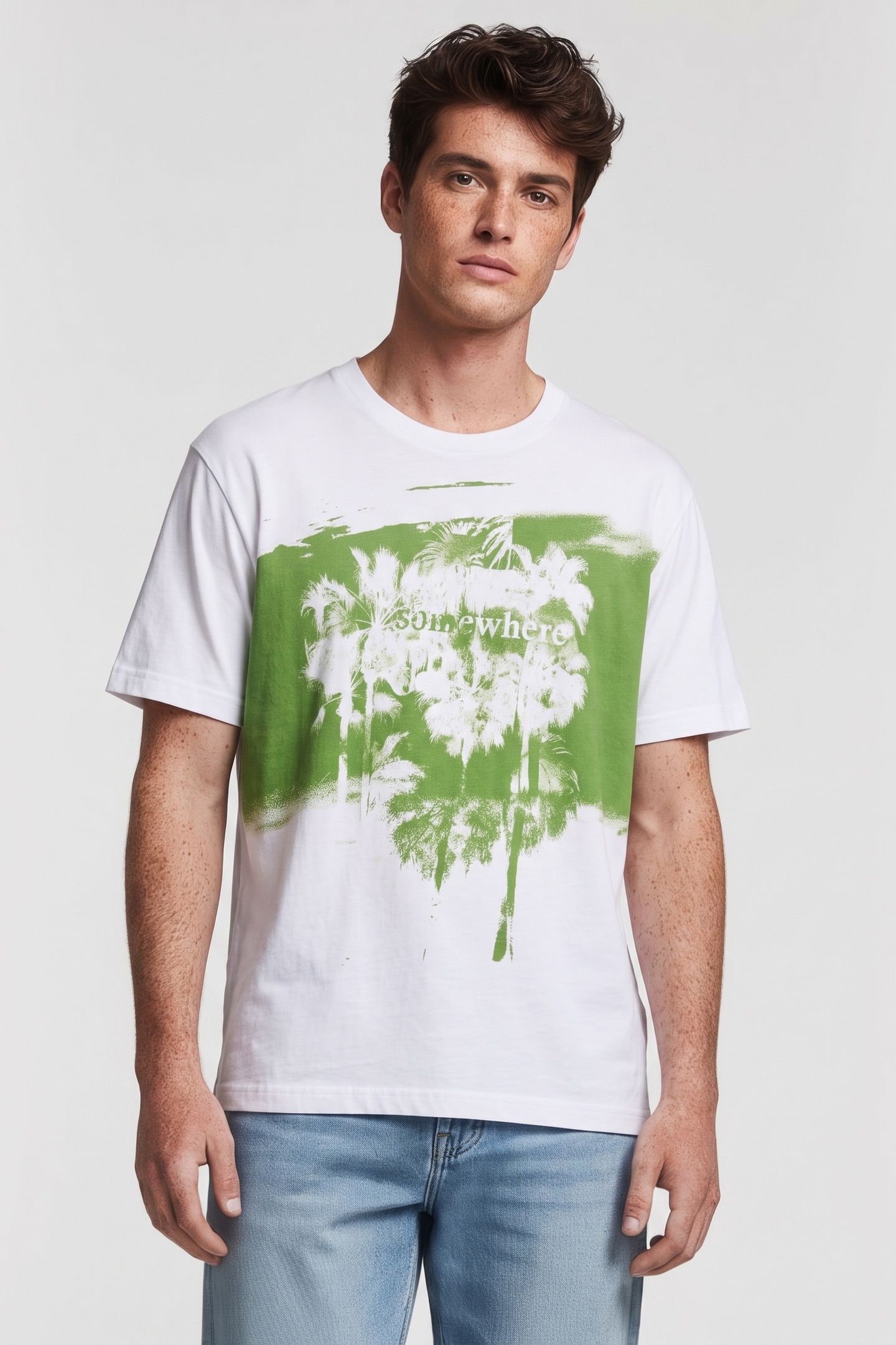 JAHO T-SHIRT FERN GREEN 1