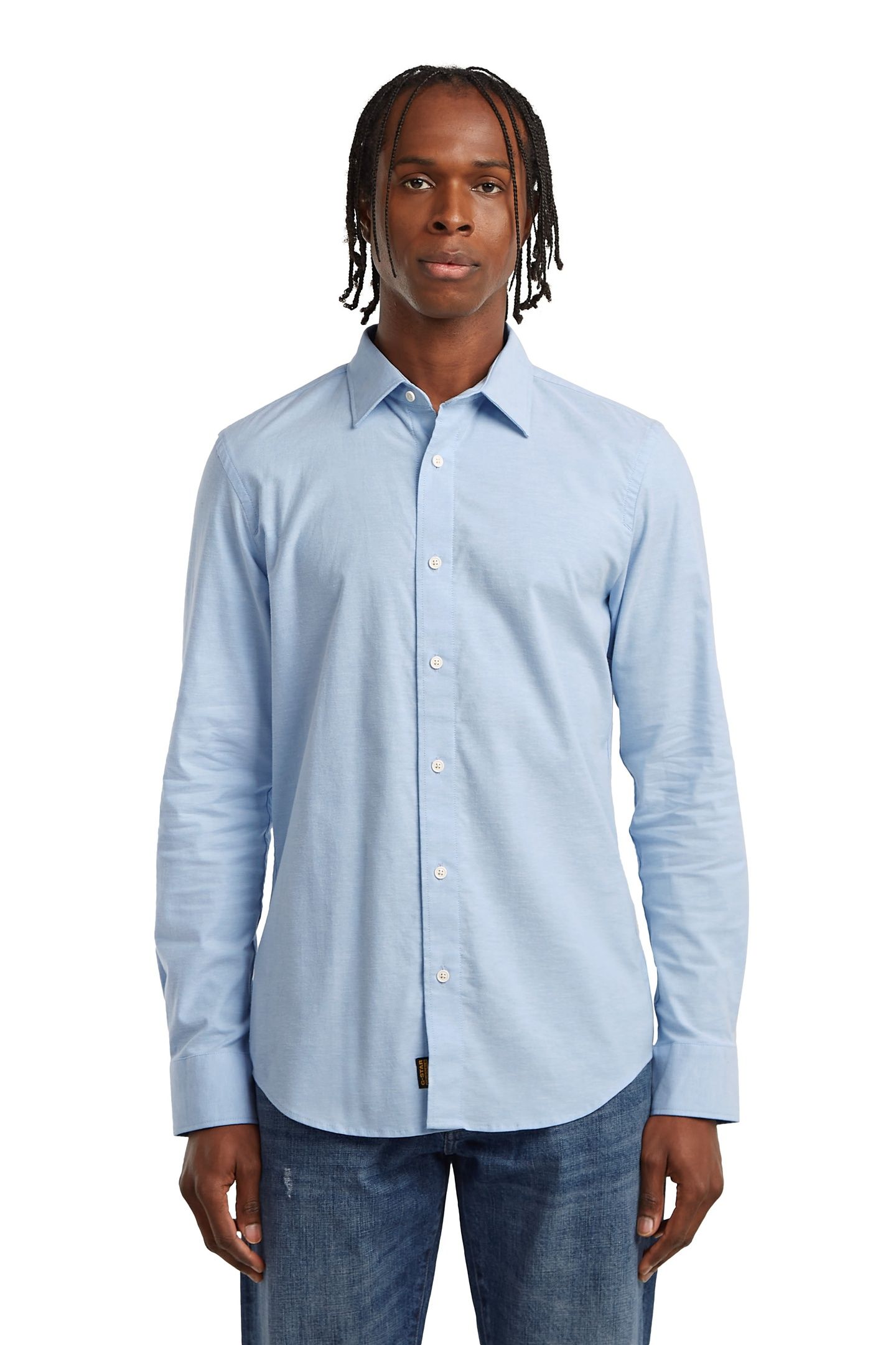 OFFICE SLIM SHIRT SALUTE/MILK 3