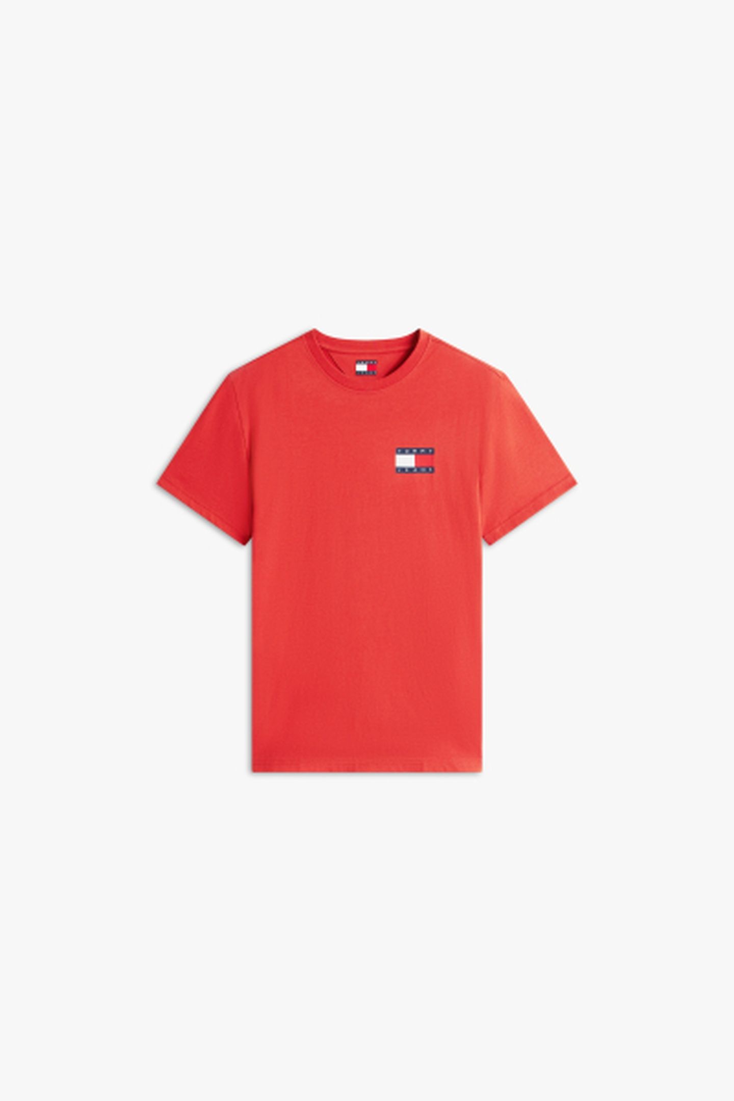 TJM SLIM ESSENTIAL T-SHIRT TERRACOTTA RED 5