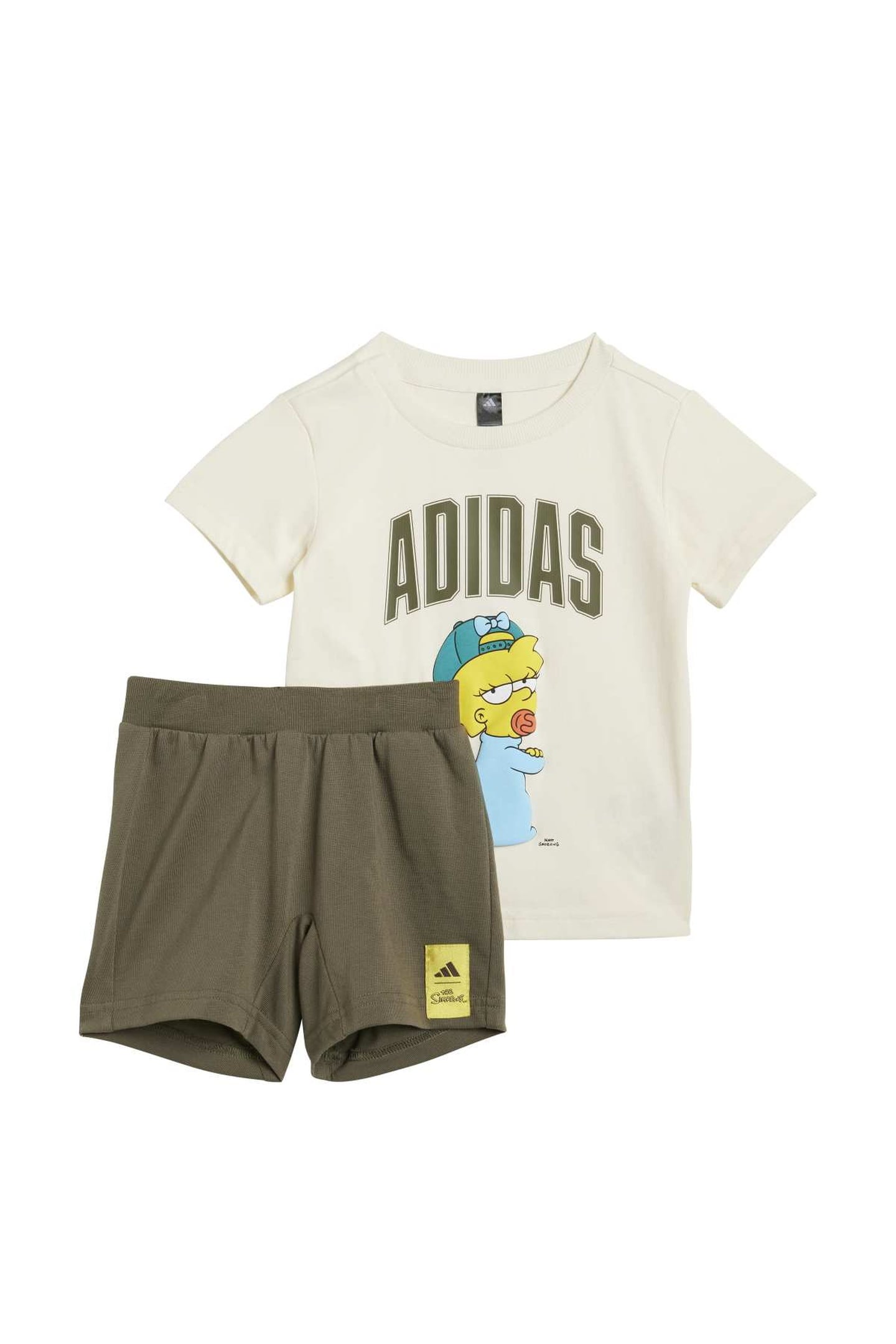 SPORTSWEAR ADIDAS THE SIMPSONS T-SHIRT SET CREAM WHITE 1