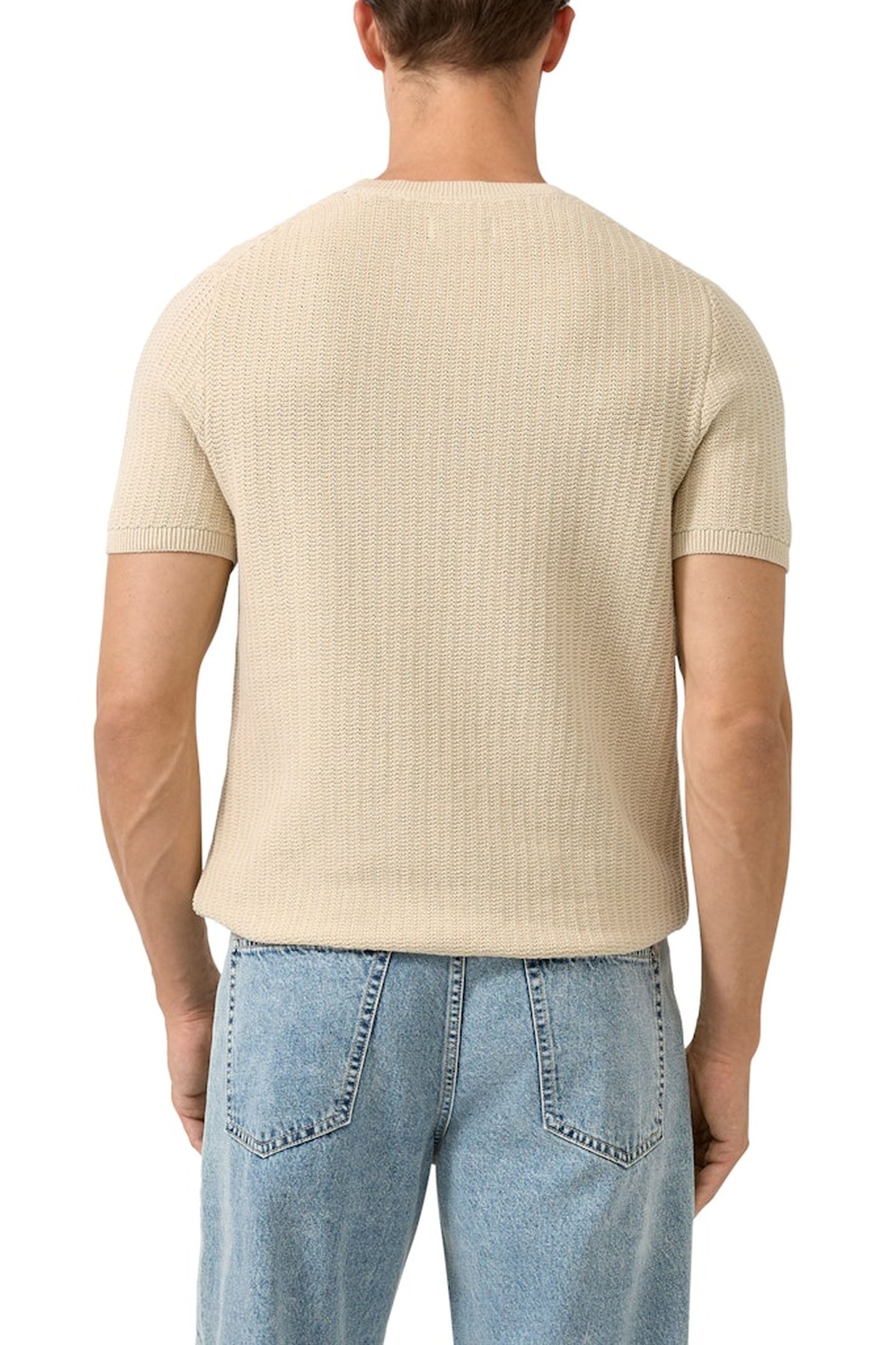 S.OLIVER PULLOVER SHORTSLEEVE BEIGE 6