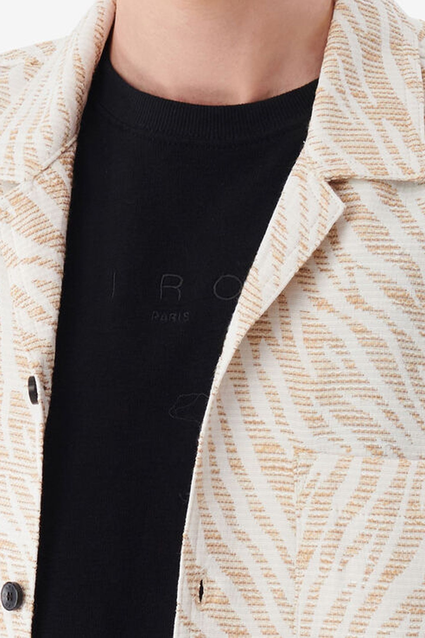 NAHEL SHIRT BEIGE/ECRU 5