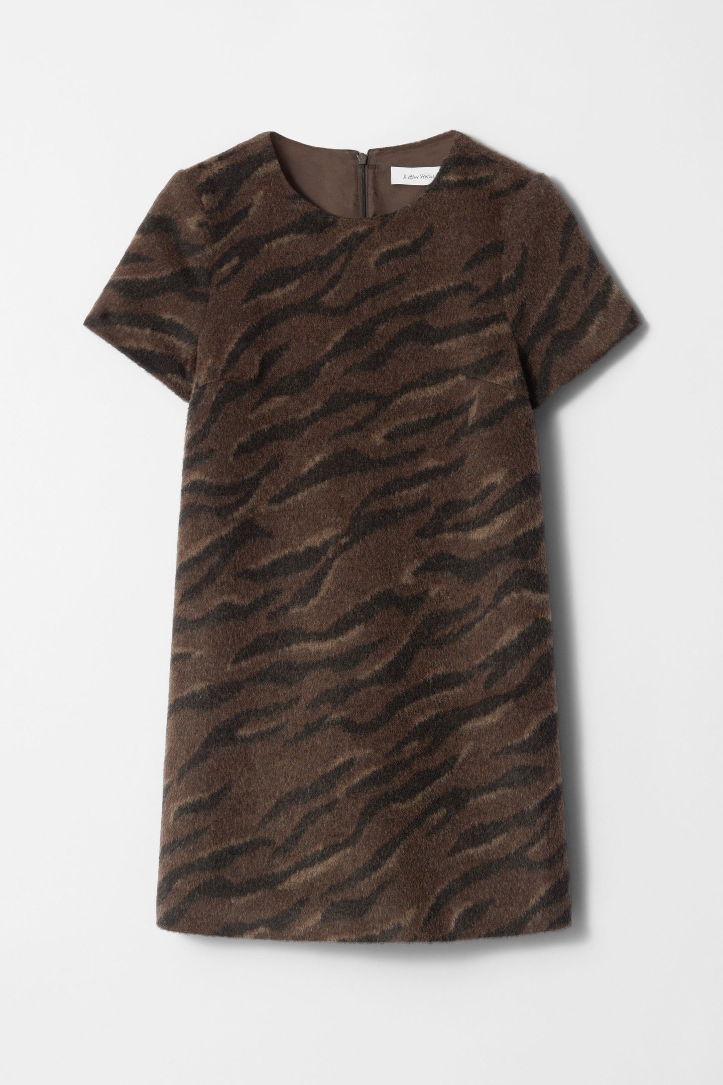 ETIENNA DRESS BROWN 6