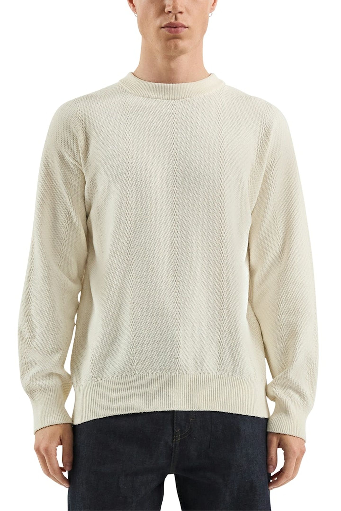 S.OLIVER-QS PULLOVER OFFWHITE 1