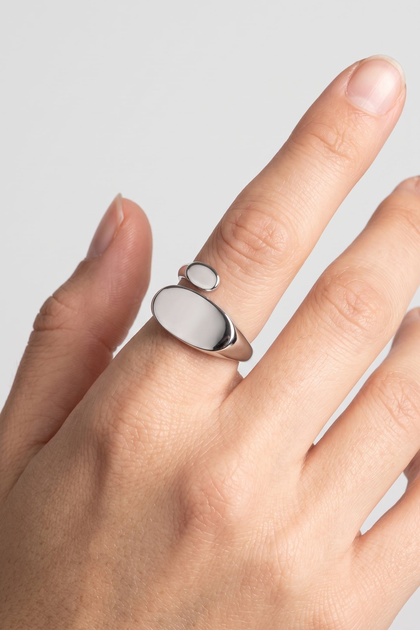 ISLAND RING SILVER / 56-60 1