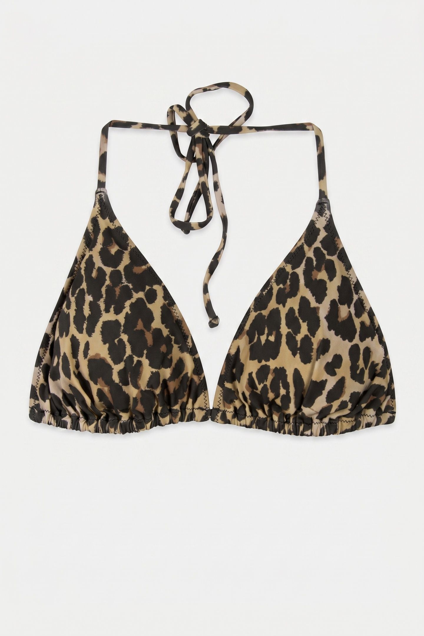 ISA TRIANGLE BIKINI TOP BEIGE 3