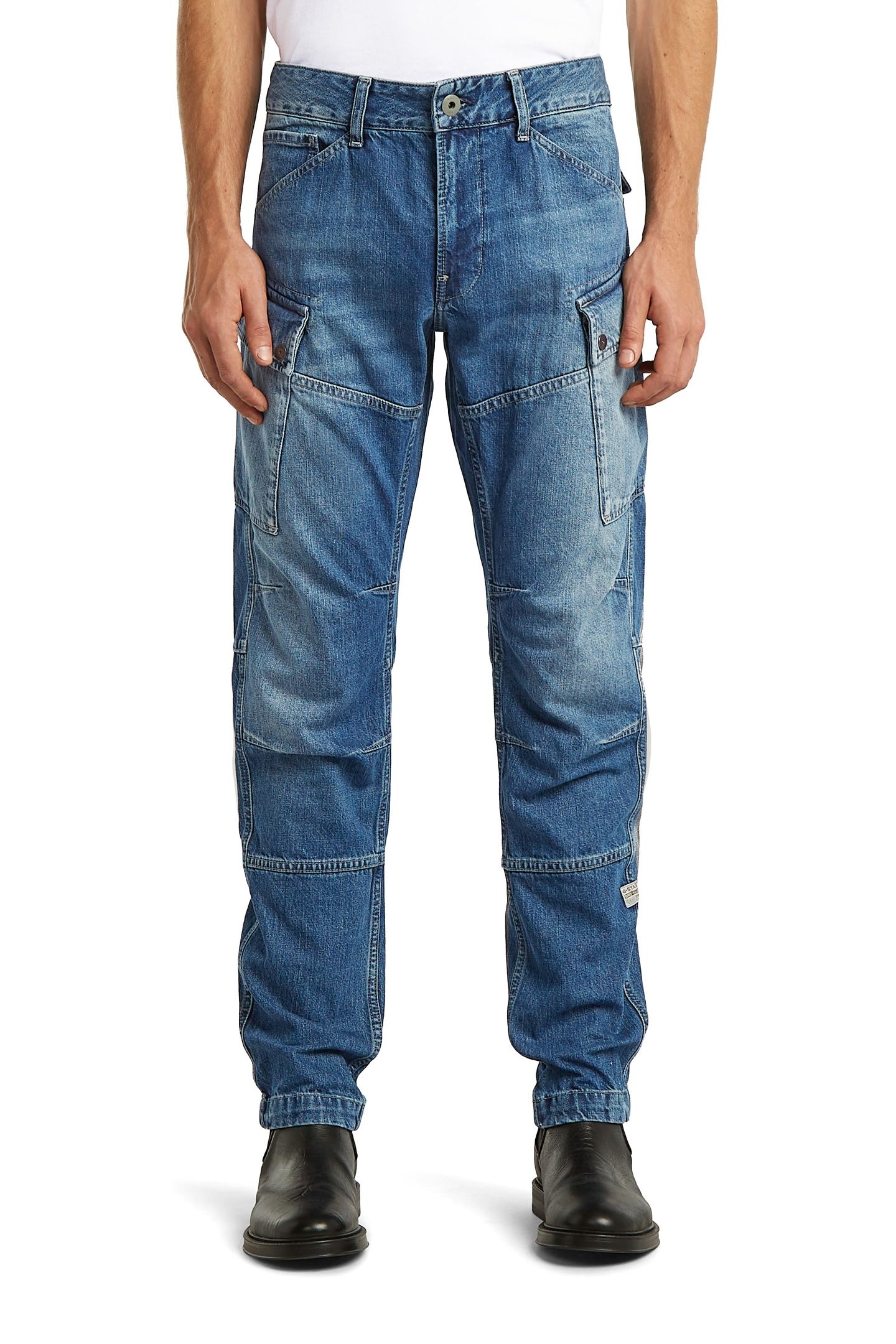 ROXIC ZIP REGULAR TAPERED FADED SANTORINI 3