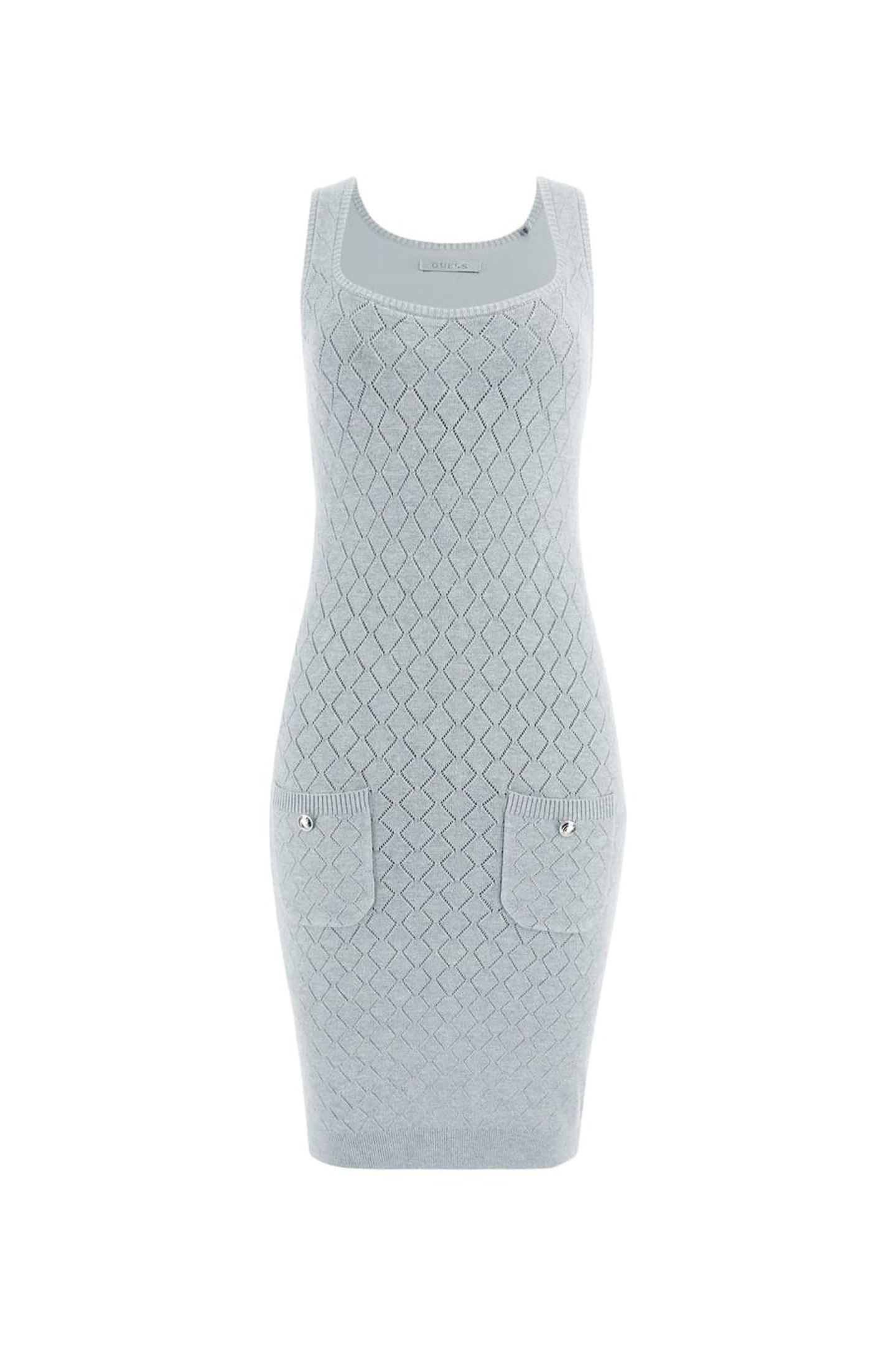 GUESS ECO HOLLAND SL SCOOP NEC LIGHT MELANGE GREY M 6