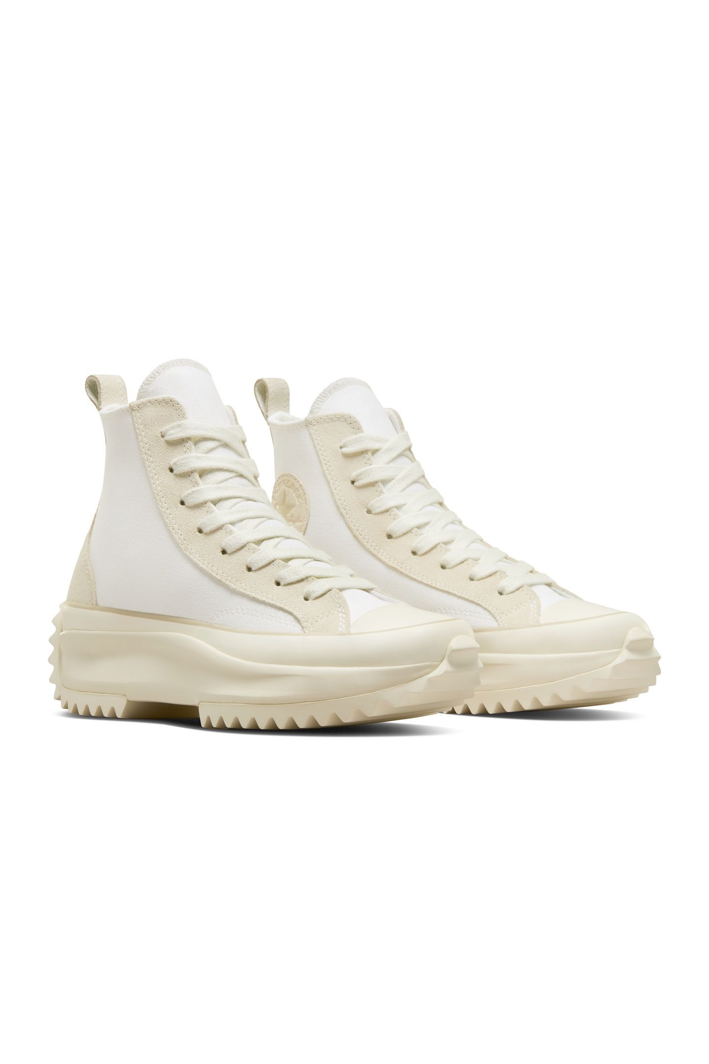 UNISEX RUN STAR HIKE HI WHITE/VAPOROUS GRAY 6