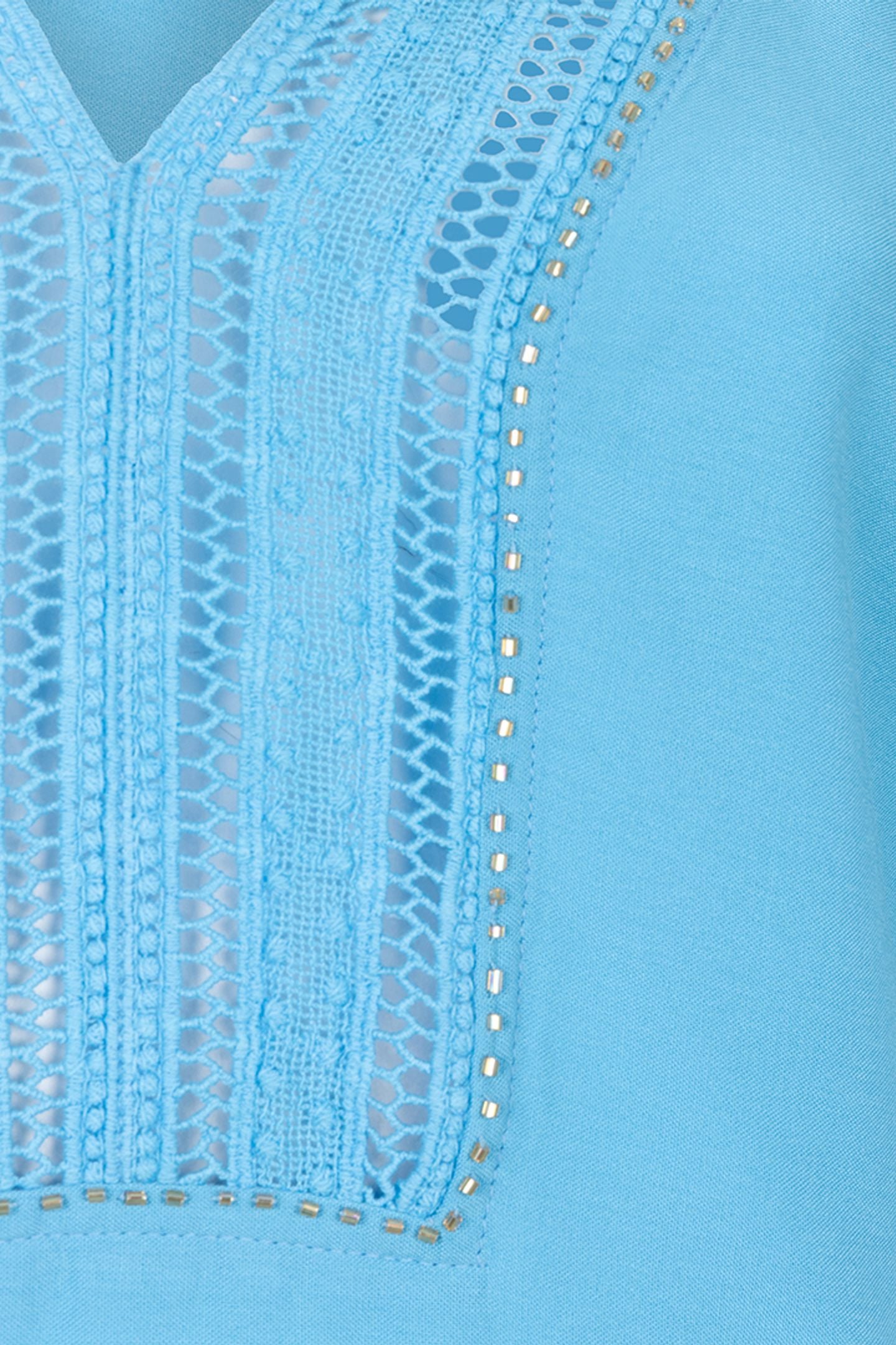 BLOUSE EMBELLISHED BLUE 7