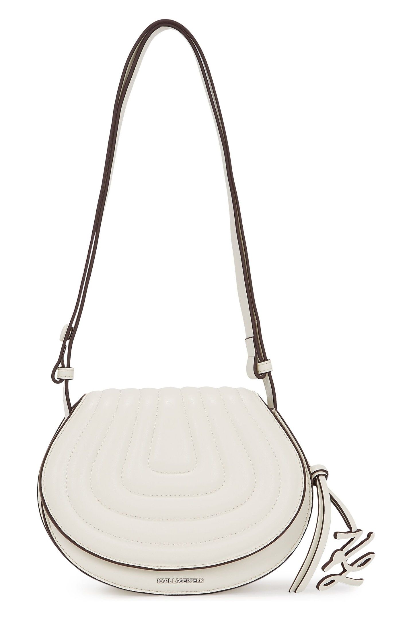 K/WELLEN SADDLE CROSSBODY OFF WHITE 2