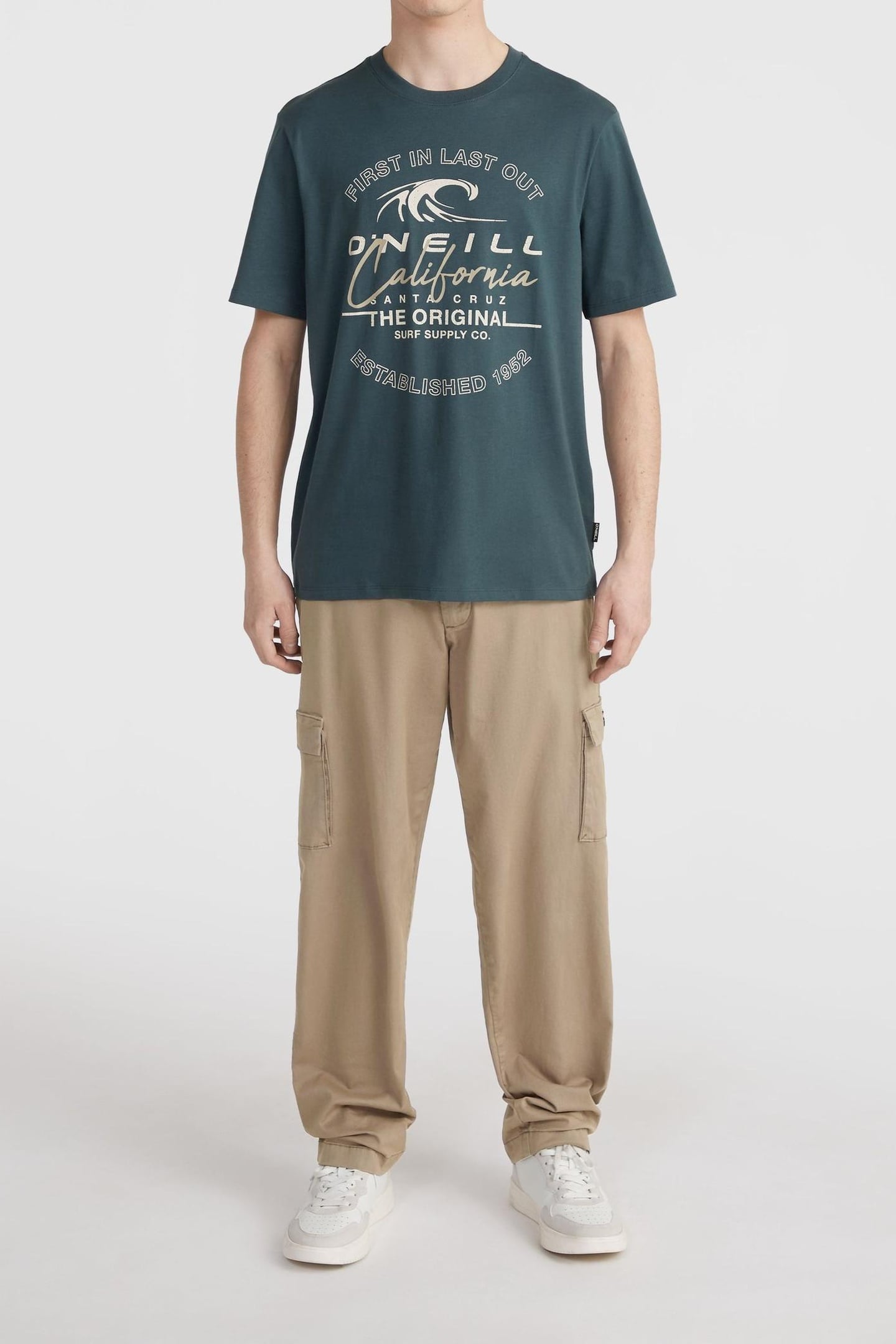 O'NEILL CALI WAVE T-SHIRT ALMA STEEL 2