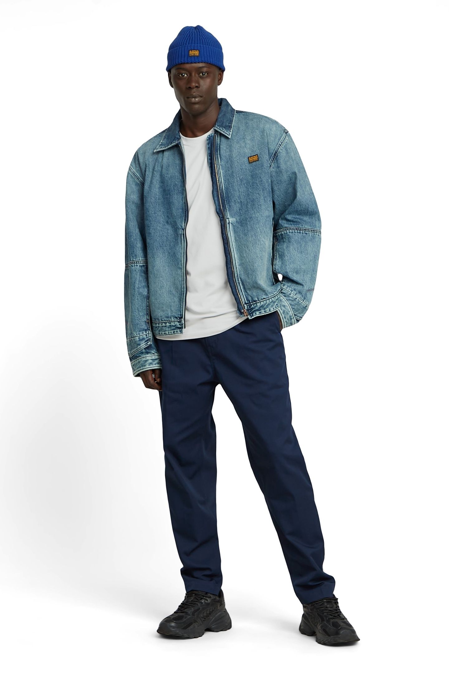PLEATED CHINO RELAXED TAPERED SALUTE 1