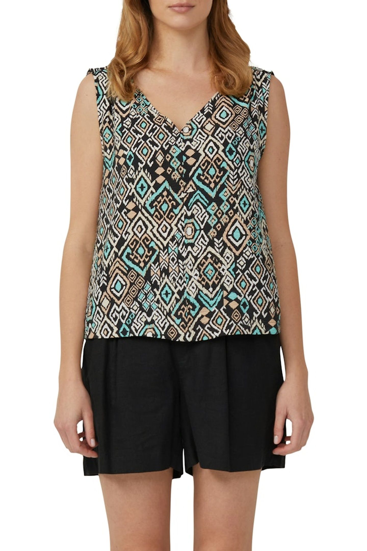 S.OLIVER BLOUSES BLACK 1