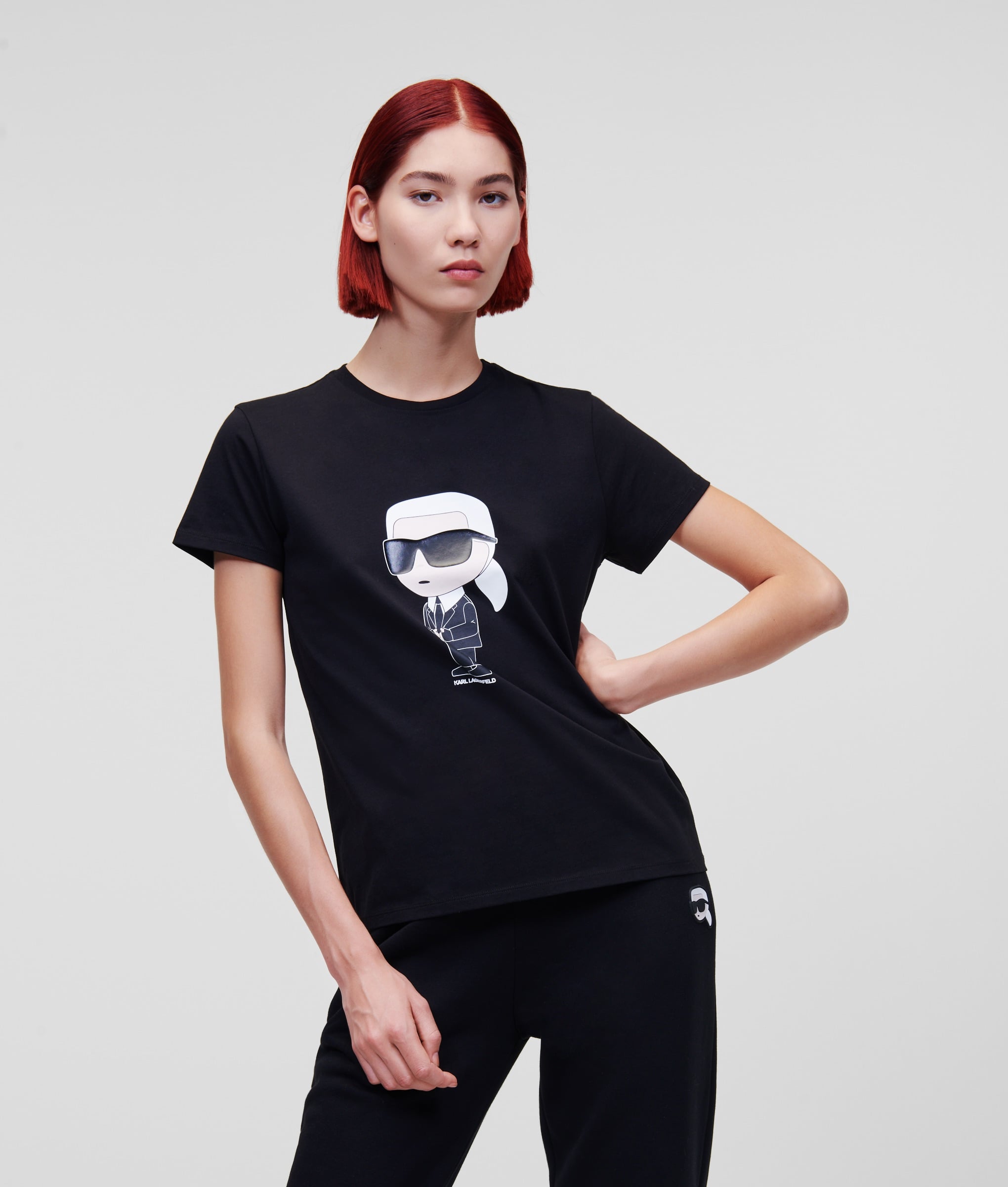 IKONIK 2.0 KARL T-SHIRT BLACK 1