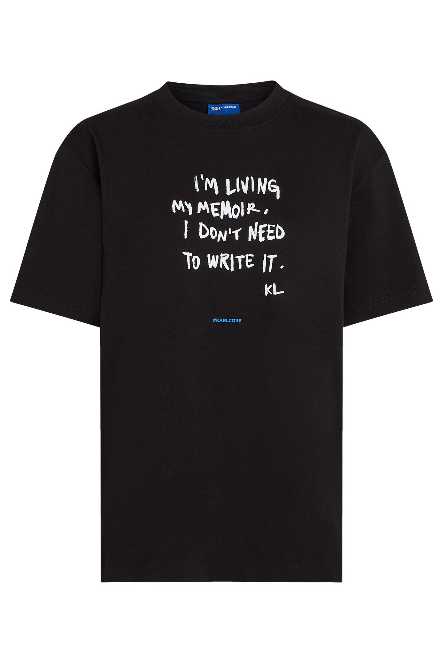 RELAXED KARLISM TEE BLACK 5