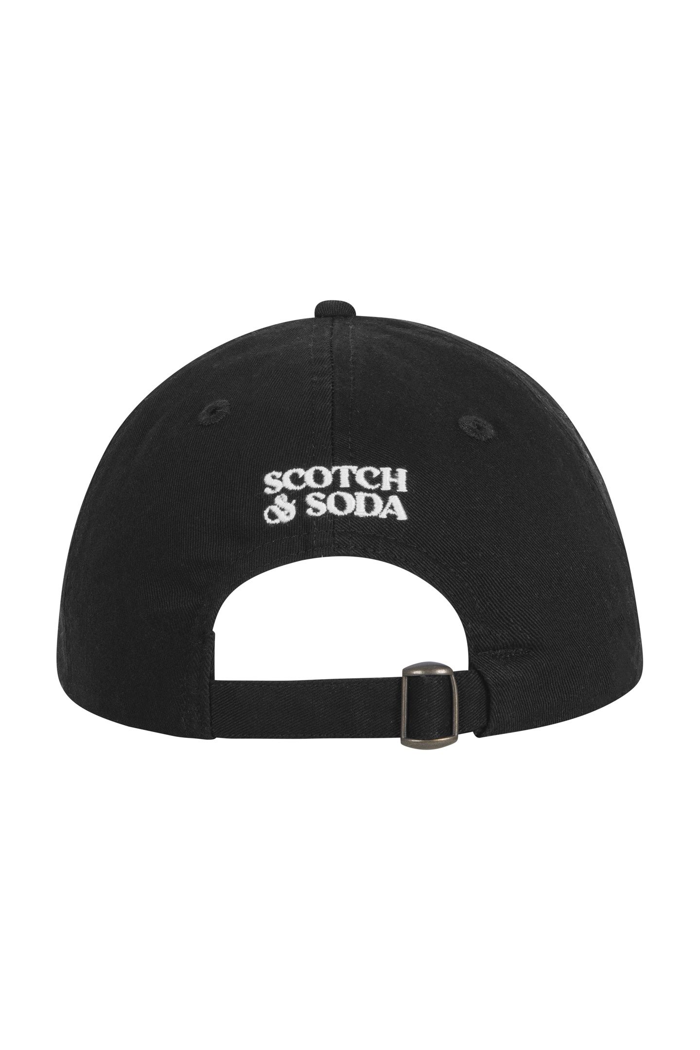 UNISEX S&S COTTON ADJ CAP BLACK 3