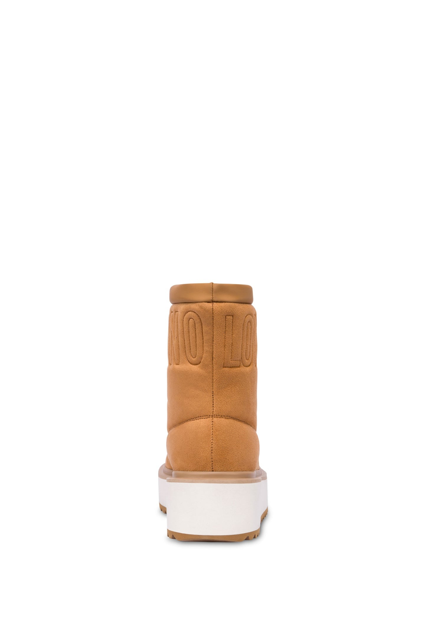 PLATFORM POWER VELOUR SNOW BOOTS BROWN 4