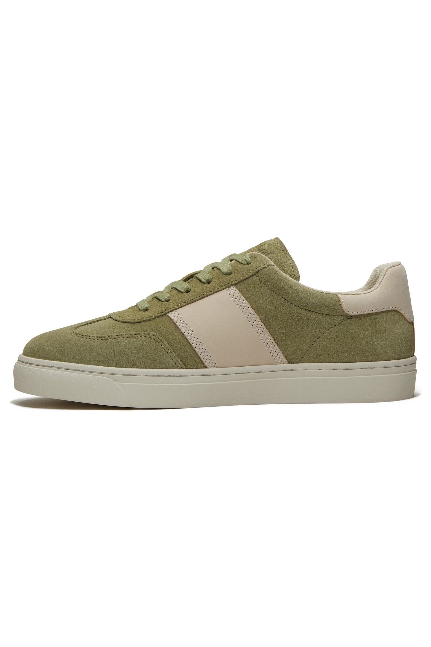 LOW LACE UP SNEAKER LIGHT GREEN 3