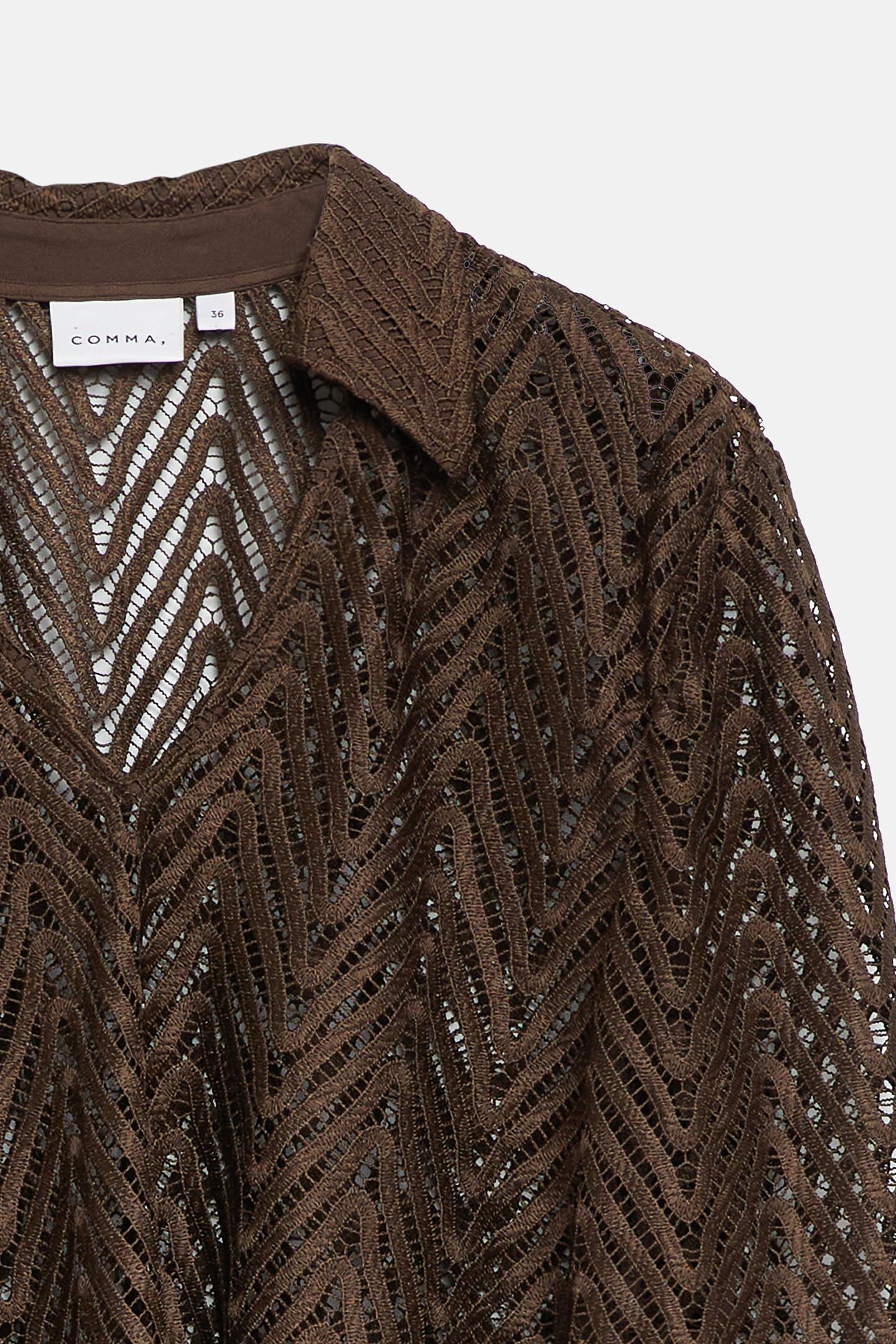 COMMA BLOUSES BROWN 8