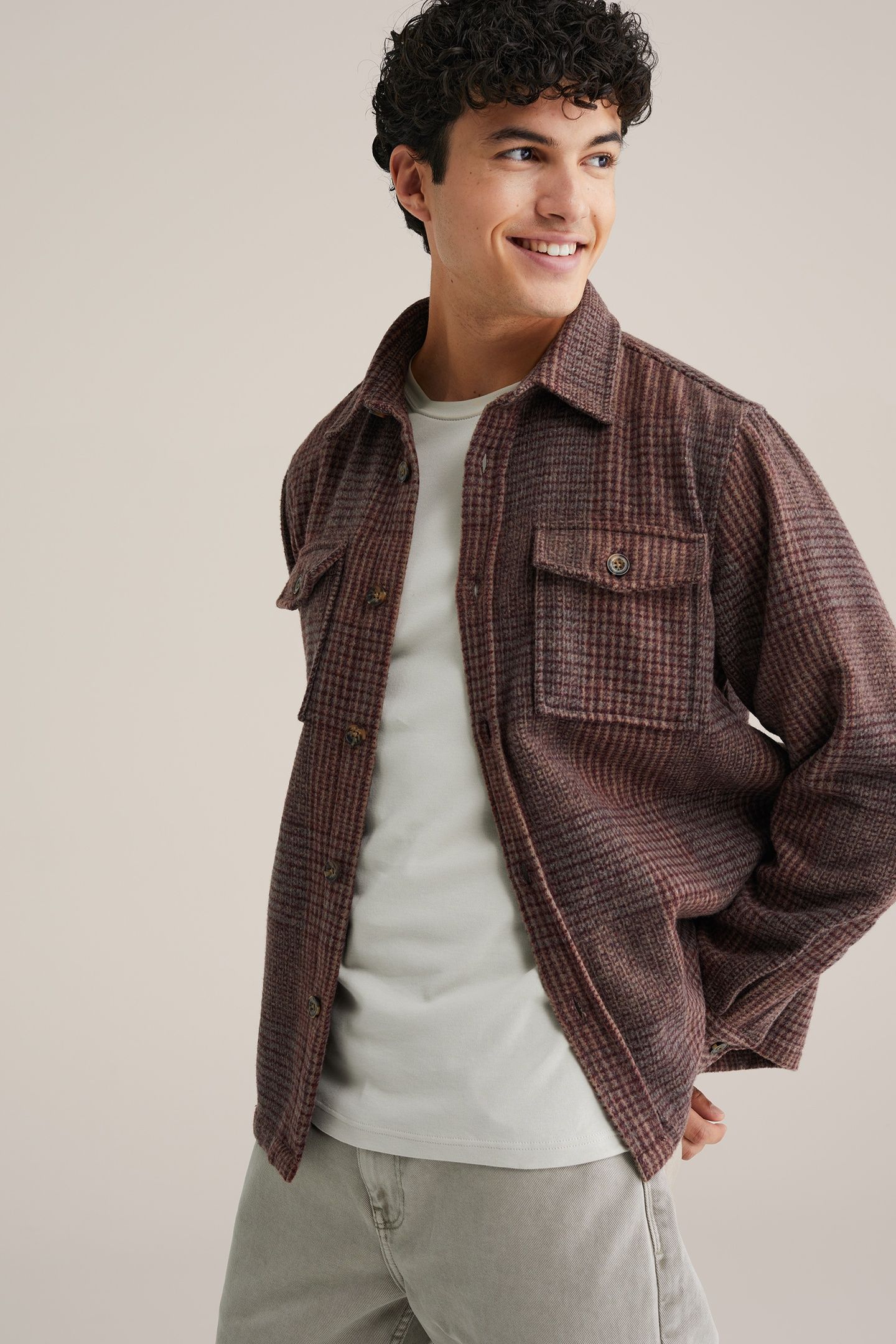 OVERSHIRT VINTAGE RED 6