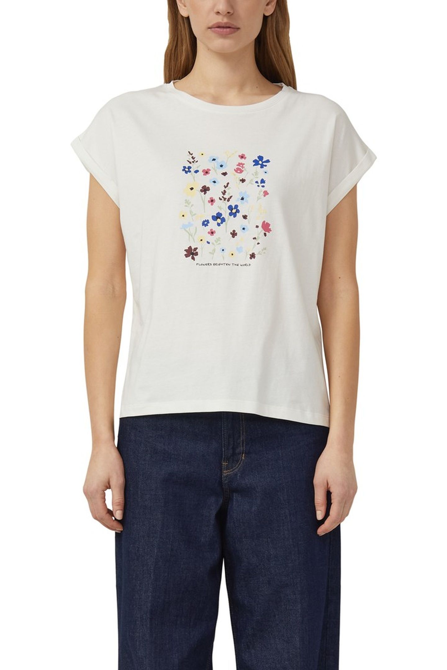S.OLIVER T-SHIRTS OFFWHITE 1