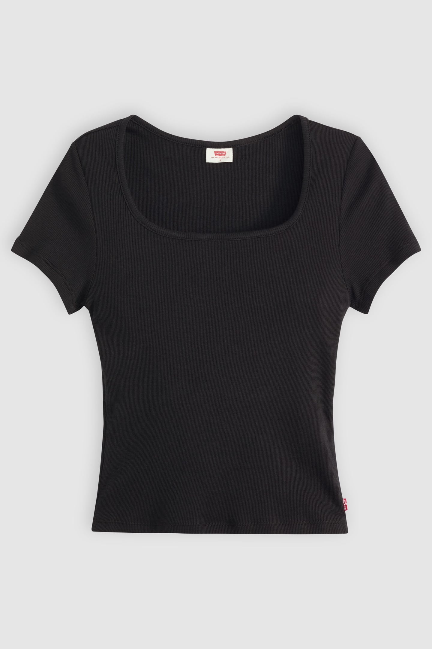 ESSENTIAL SQUARE NECK TEE 1