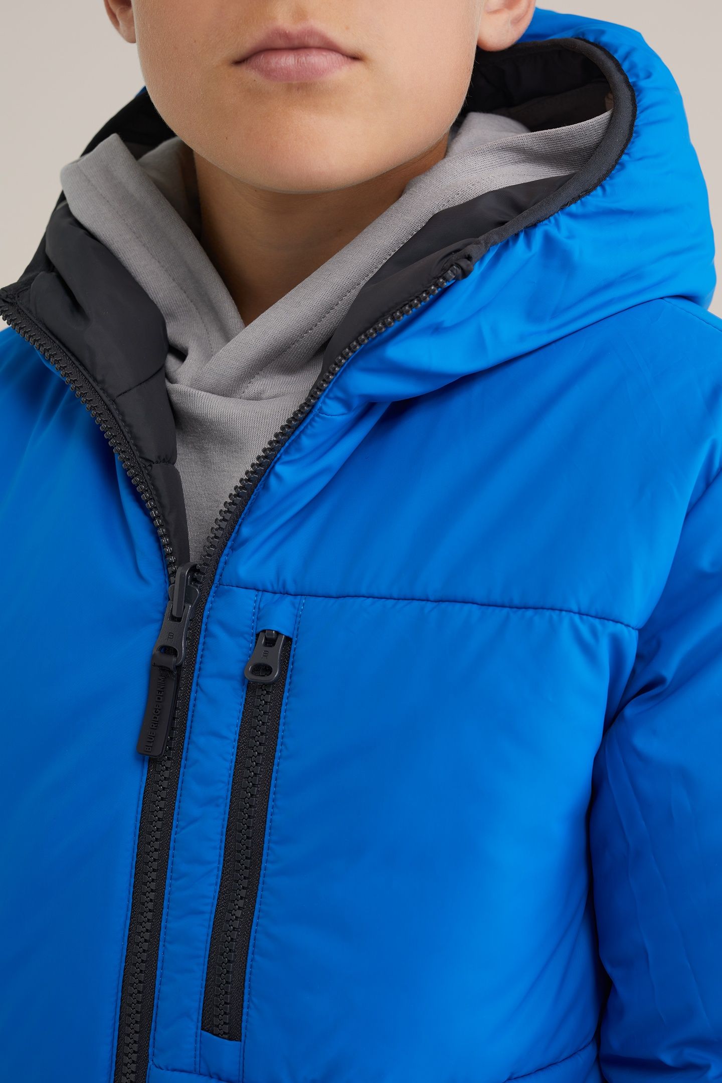 JACKET REVERSIBLE BOMBER DARK GREY 6