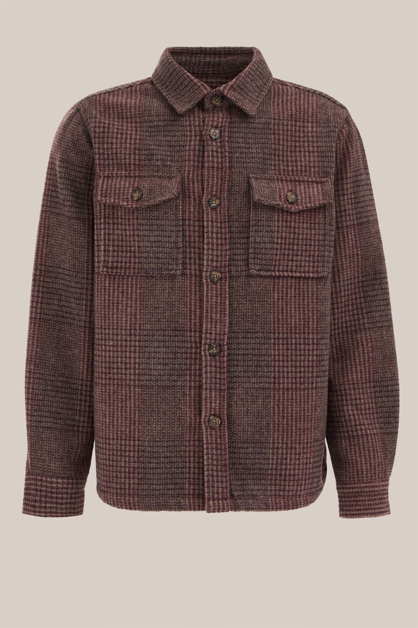 OVERSHIRT VINTAGE RED 4