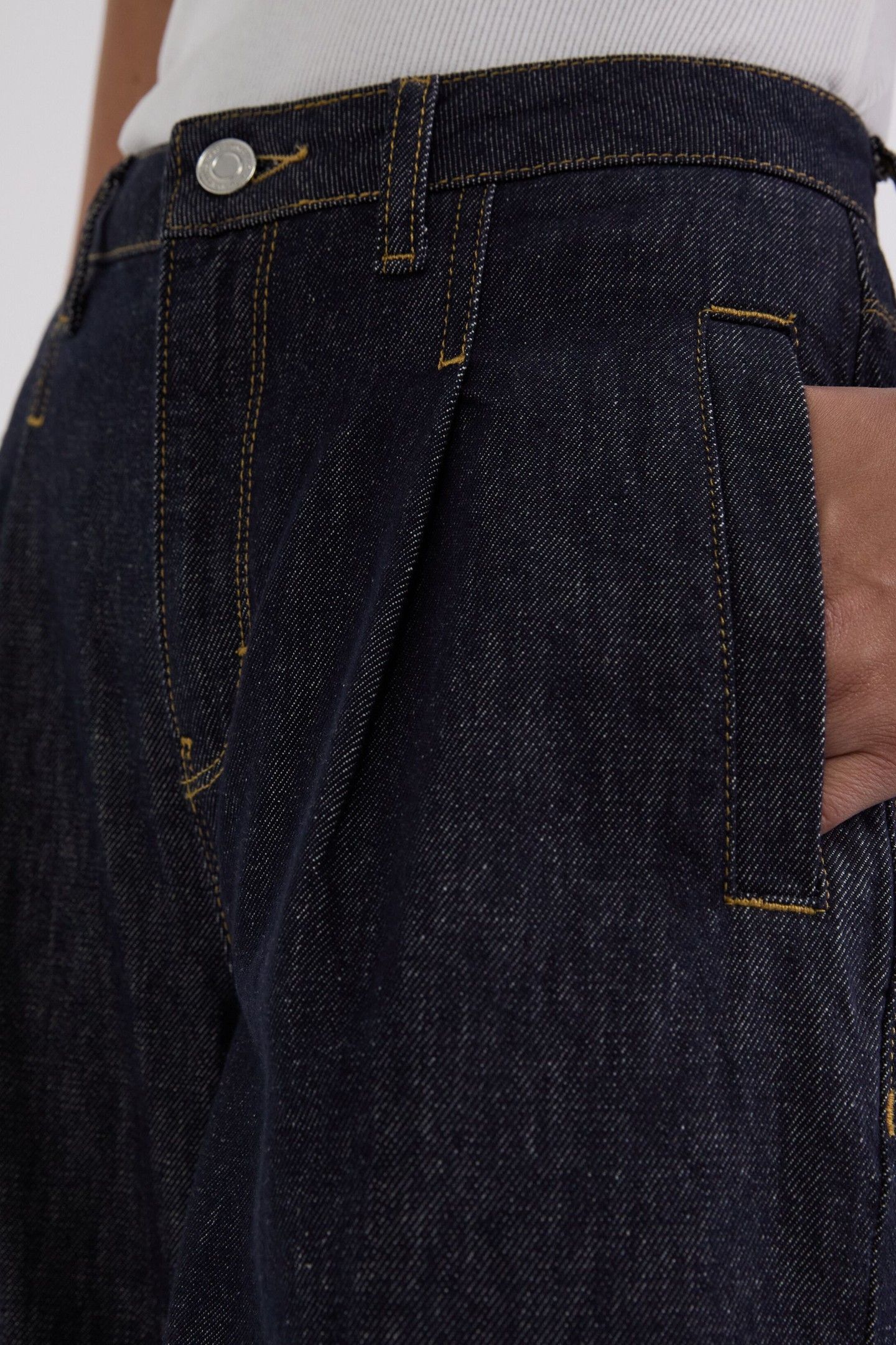 FASHION WIDE LEG DENIM DARK BLUE 3