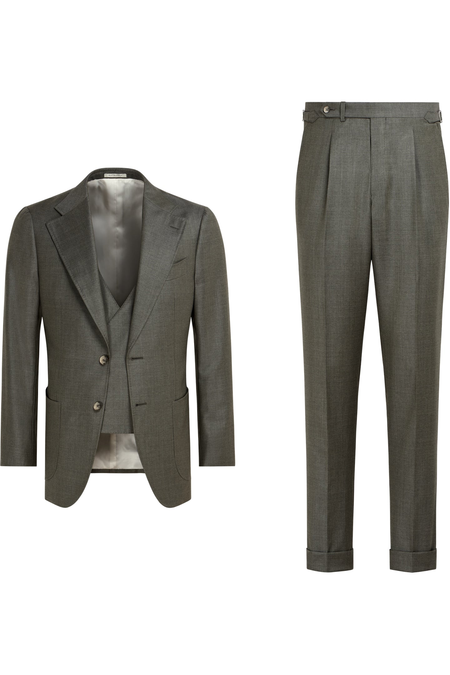 SUIT3P-MID GREEN NESTED SUITS DARK GREEN 8
