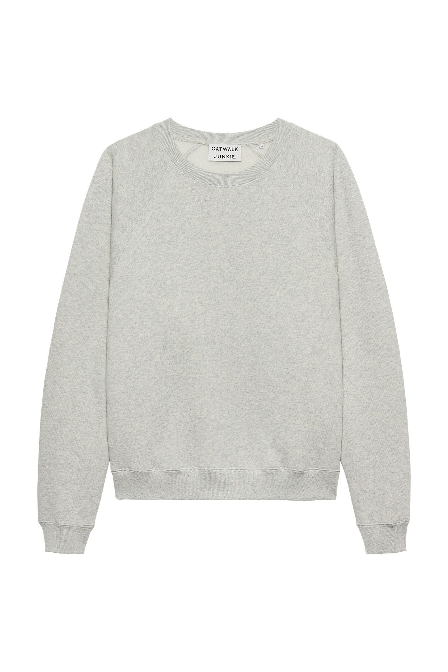 GRAPHIC SWEATER LIGHT GREY MELANGE 4