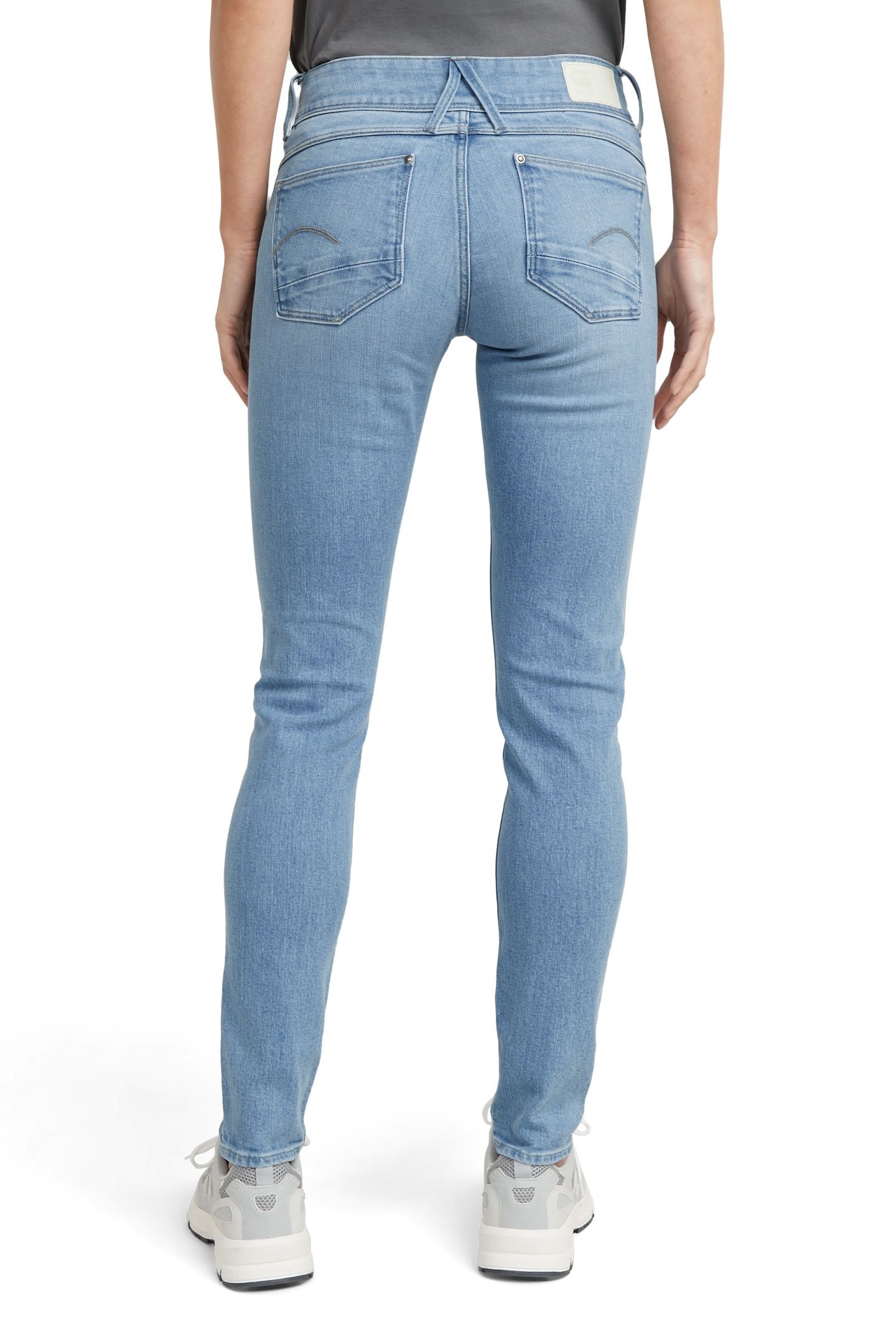 LYNN MID SKINNY LIGHT AGED 3