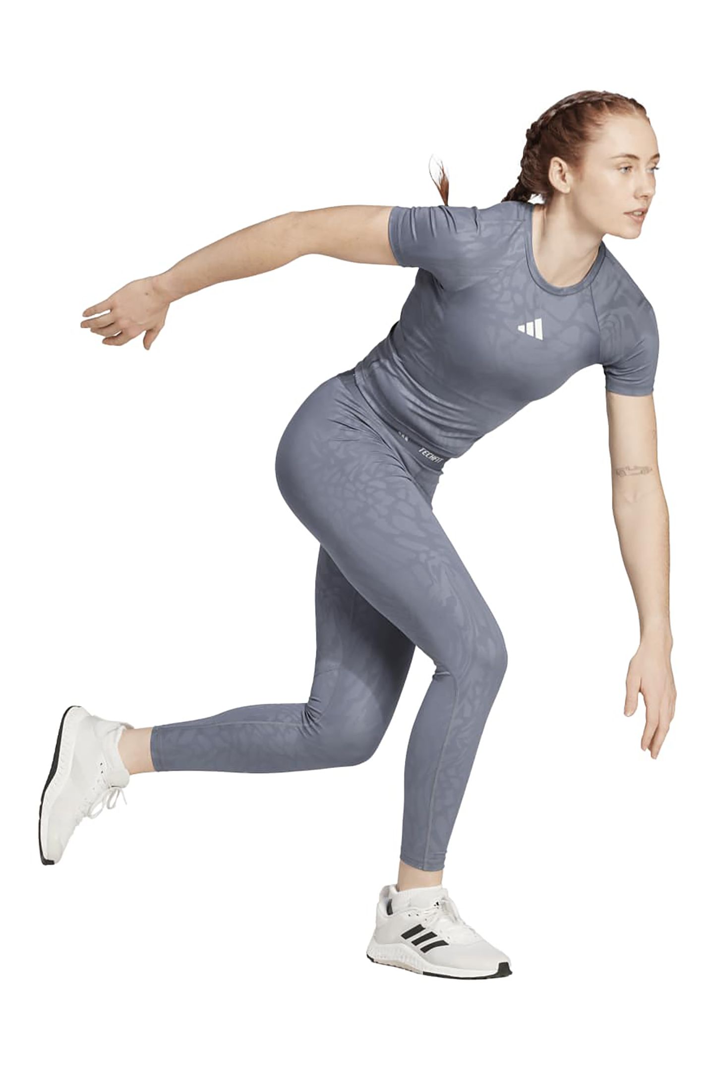 PERFORMANCE TECHFIT PRINTED T-SHIRT ONIX 6